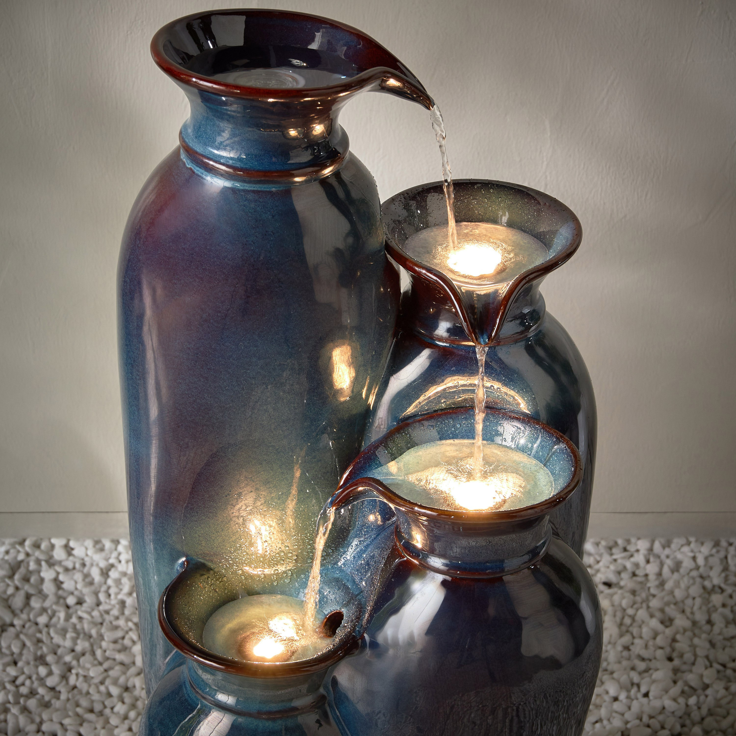 Panela Glazed LED Fountain-household-gardenandoutdoor-fountains-image-2
