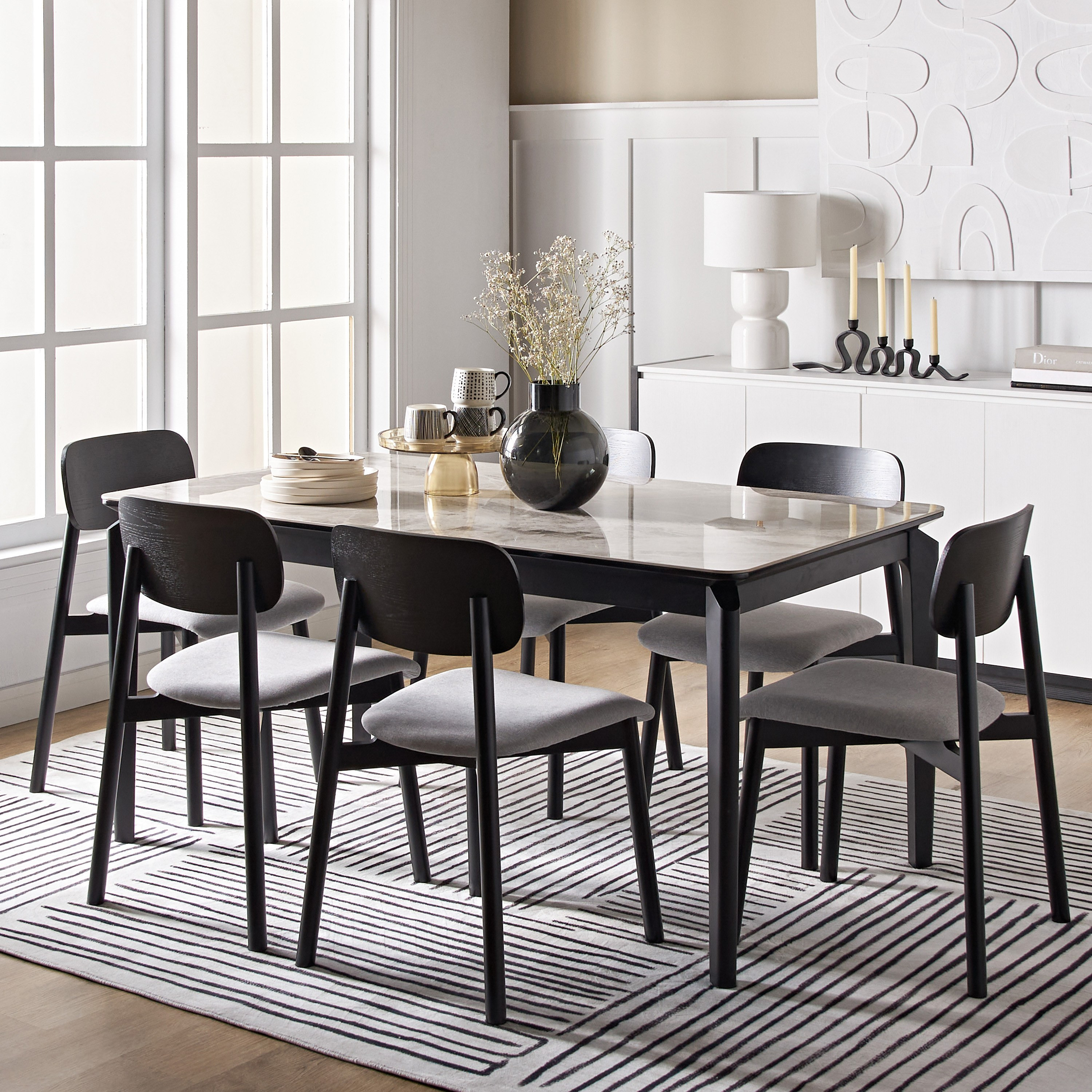 Carbon loft 2024 dining table