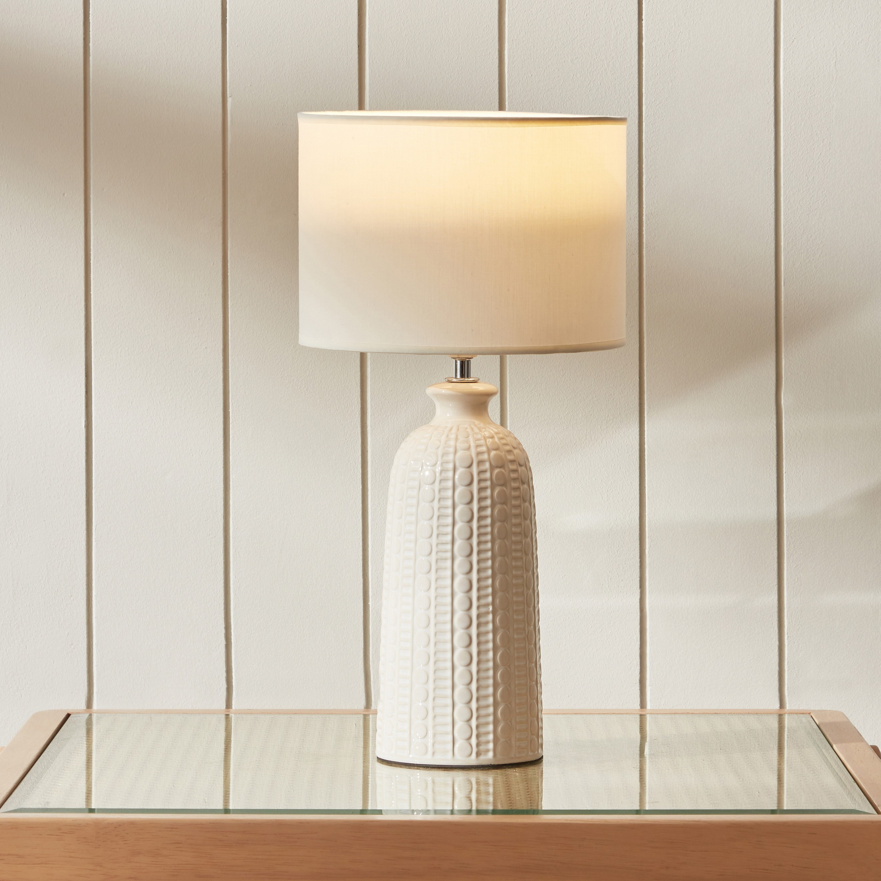 Lewis Ceramic Table Lamp - 42 cm-household-lighting-tableanddesklamps-image-2