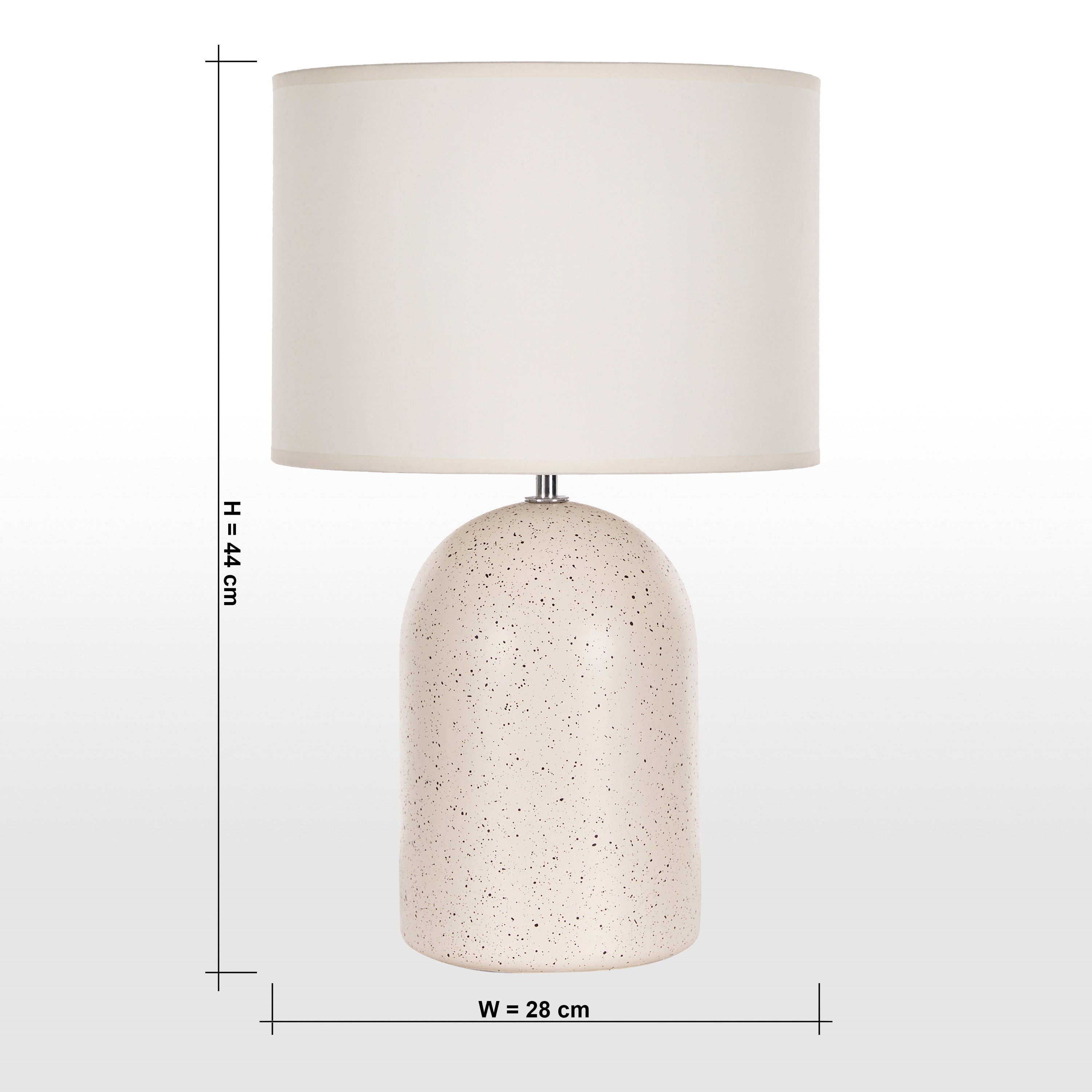 Pirey Ceramic Table Lamp - 44 cm-household-lighting-tableanddesklamps-image-6
