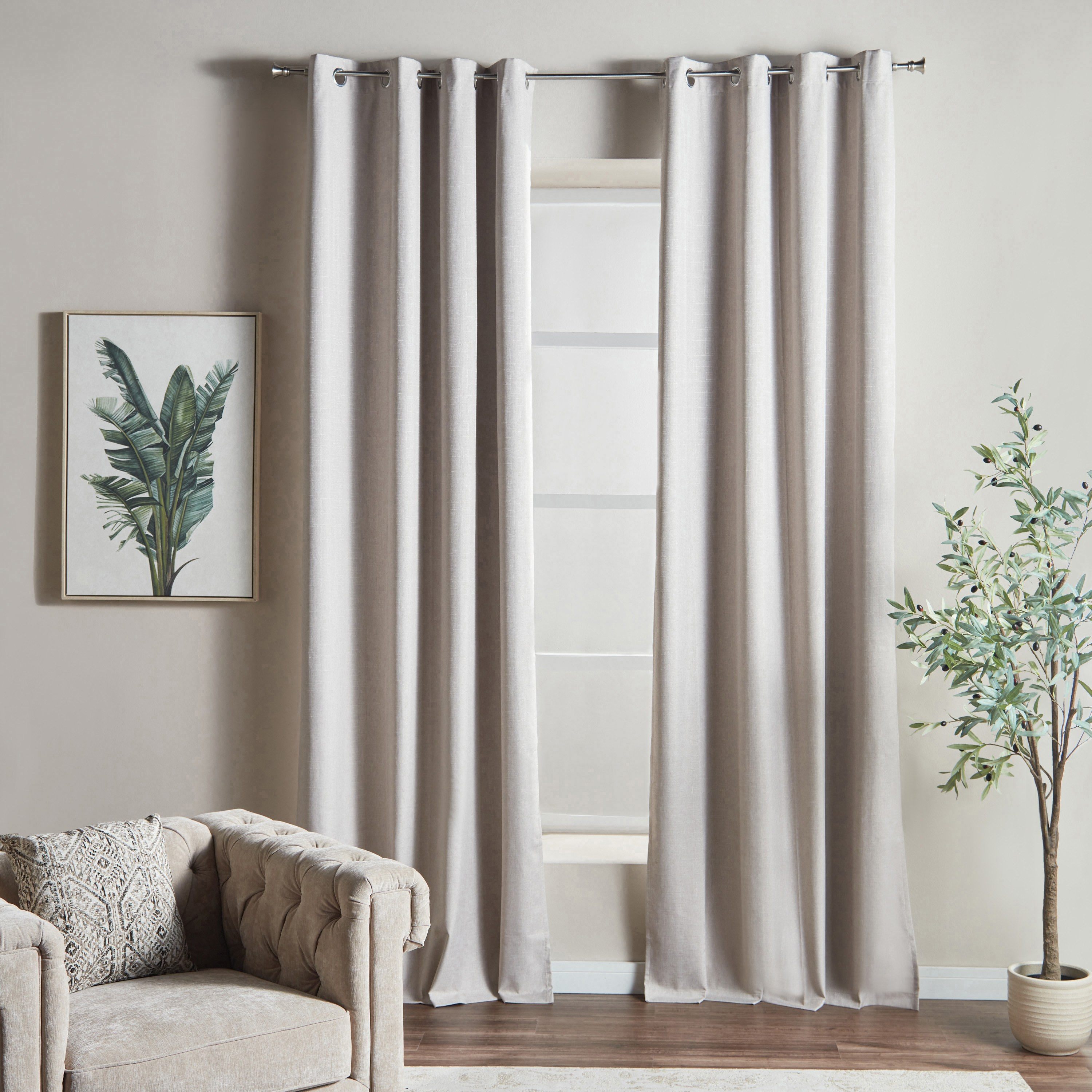 Orren Ellis 2-Piece Blackout Curtain Set - 135x300 cm-household-windows-curtains-image-1