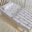 Cloudy To The Moon Cotton 2-Piece Nursery Fitted Sheet Set - 70x140 cm-baby-nursery-babybedding-image-2