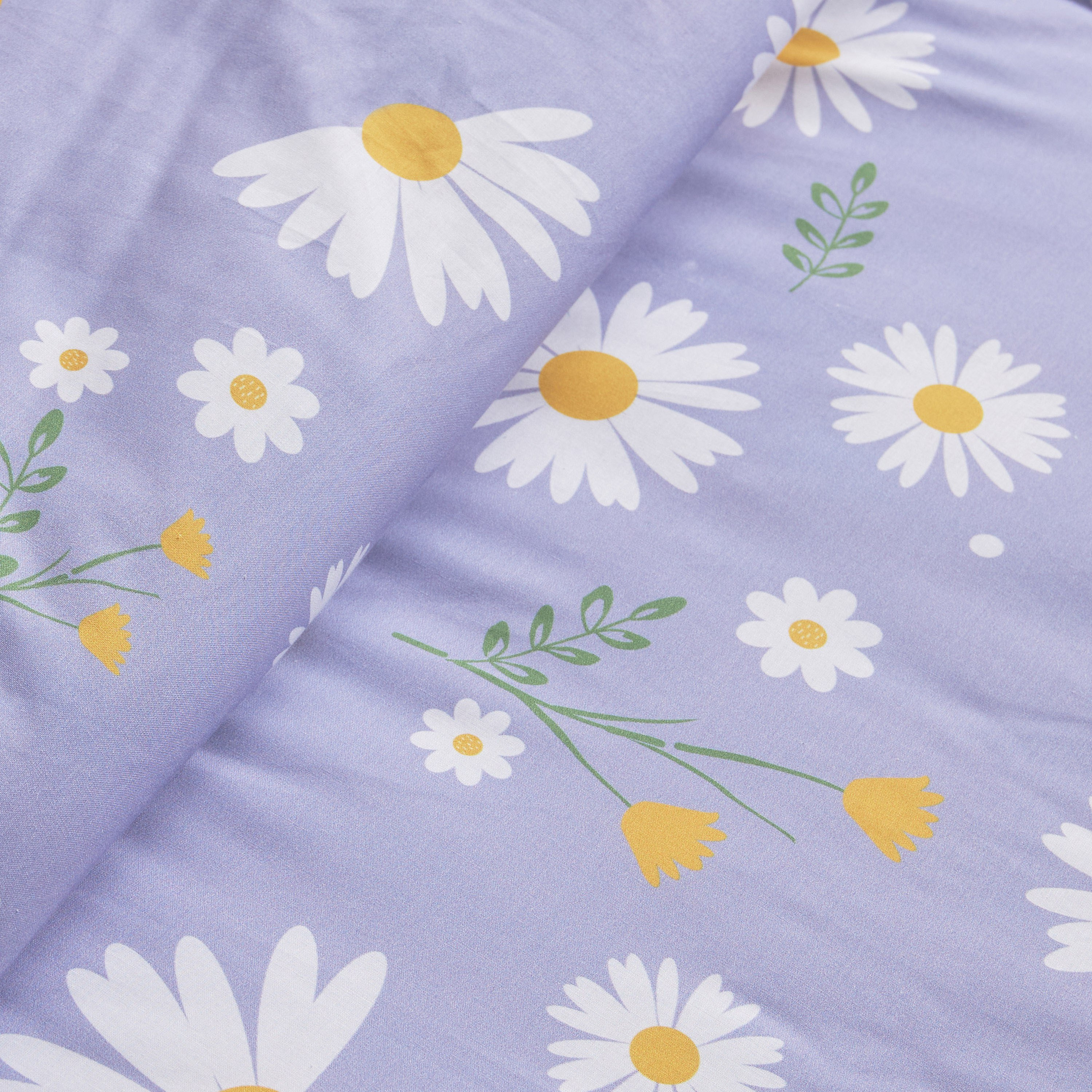 Cloud Daisy 2-Piece Full Reversible Comforter Set - 160x220 cm-babyandkids-beddingandwindows-bedding-comforters-image-5
