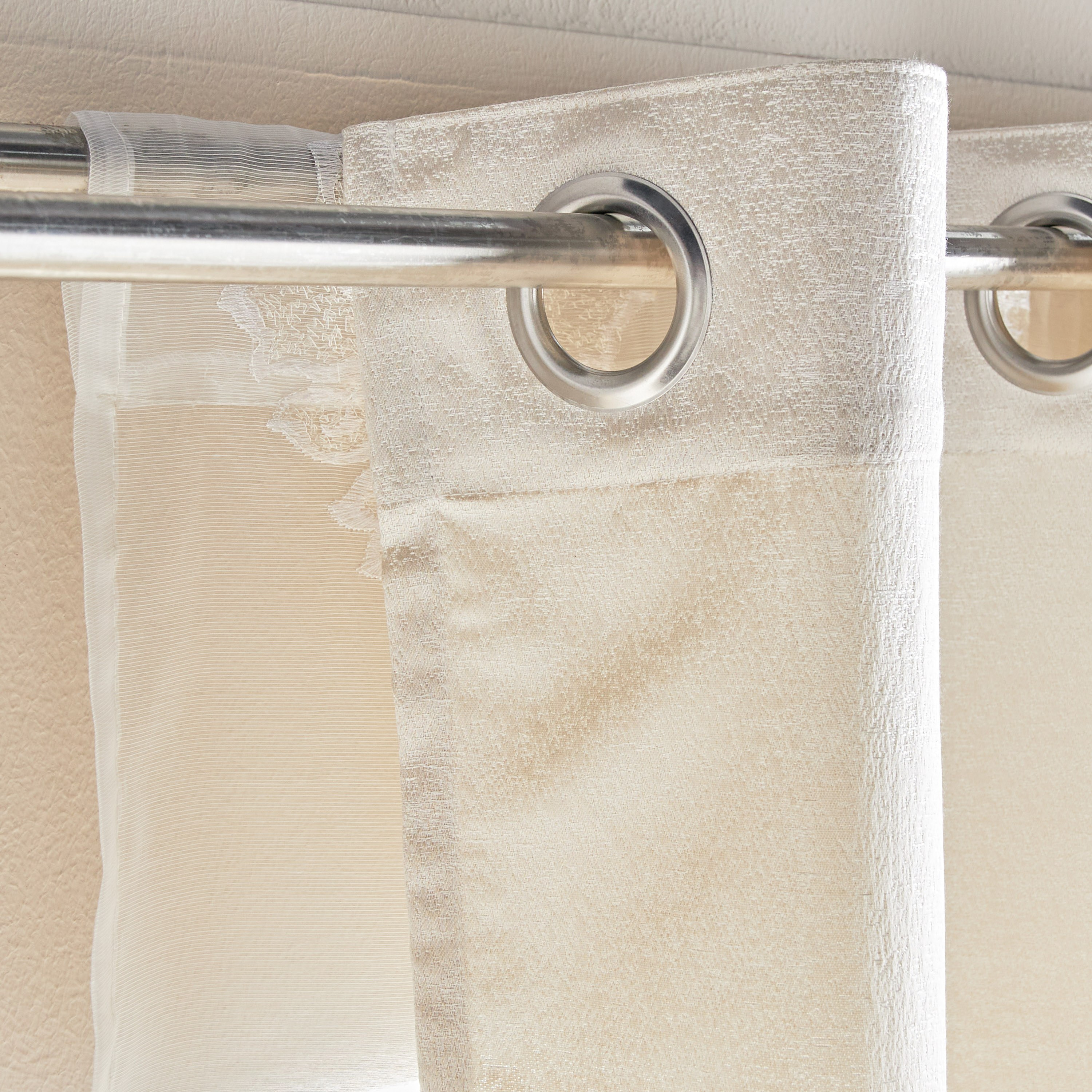Allure 4-Piece Sheer Curtain Set - 140x300 cm-household-windows-curtains-image-2