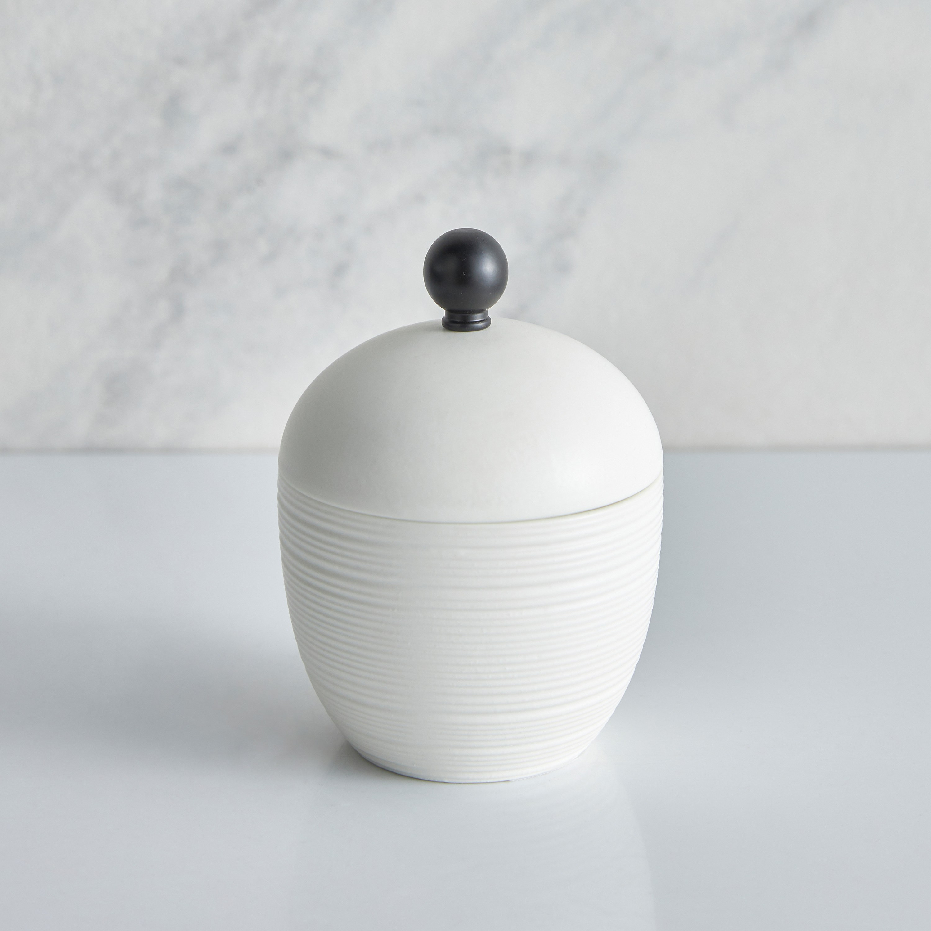 Amora Cotton Jar-household-bathandlaundry-bathaccessories-tissueboxesandcottonjars-image-1