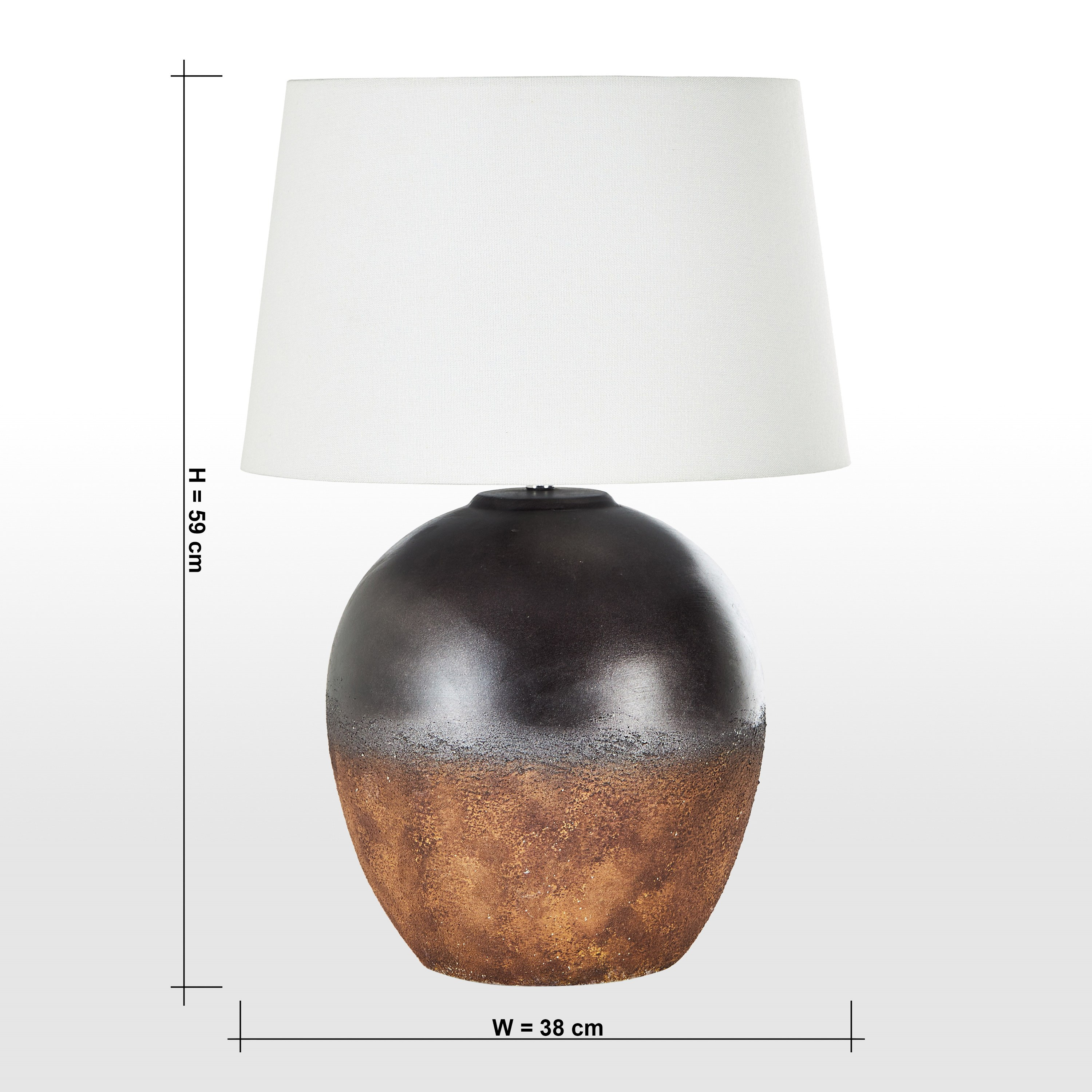 Dobona Ceramic Table Lamp - 59 cm-household-lighting-tableanddesklamps-image-6