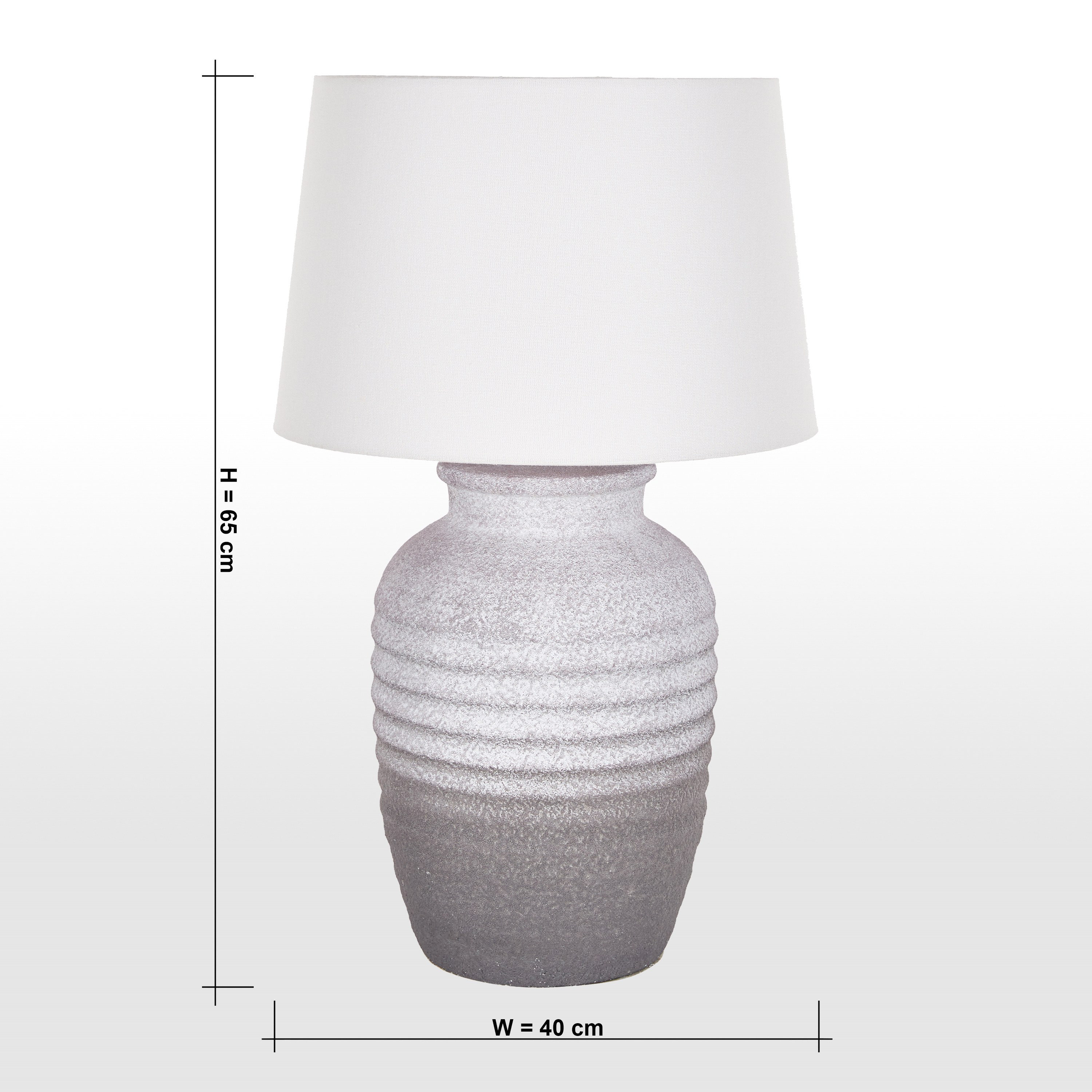 Agoria Ceramic Table Lamp - 65 cm-household-lighting-tableanddesklamps-image-6