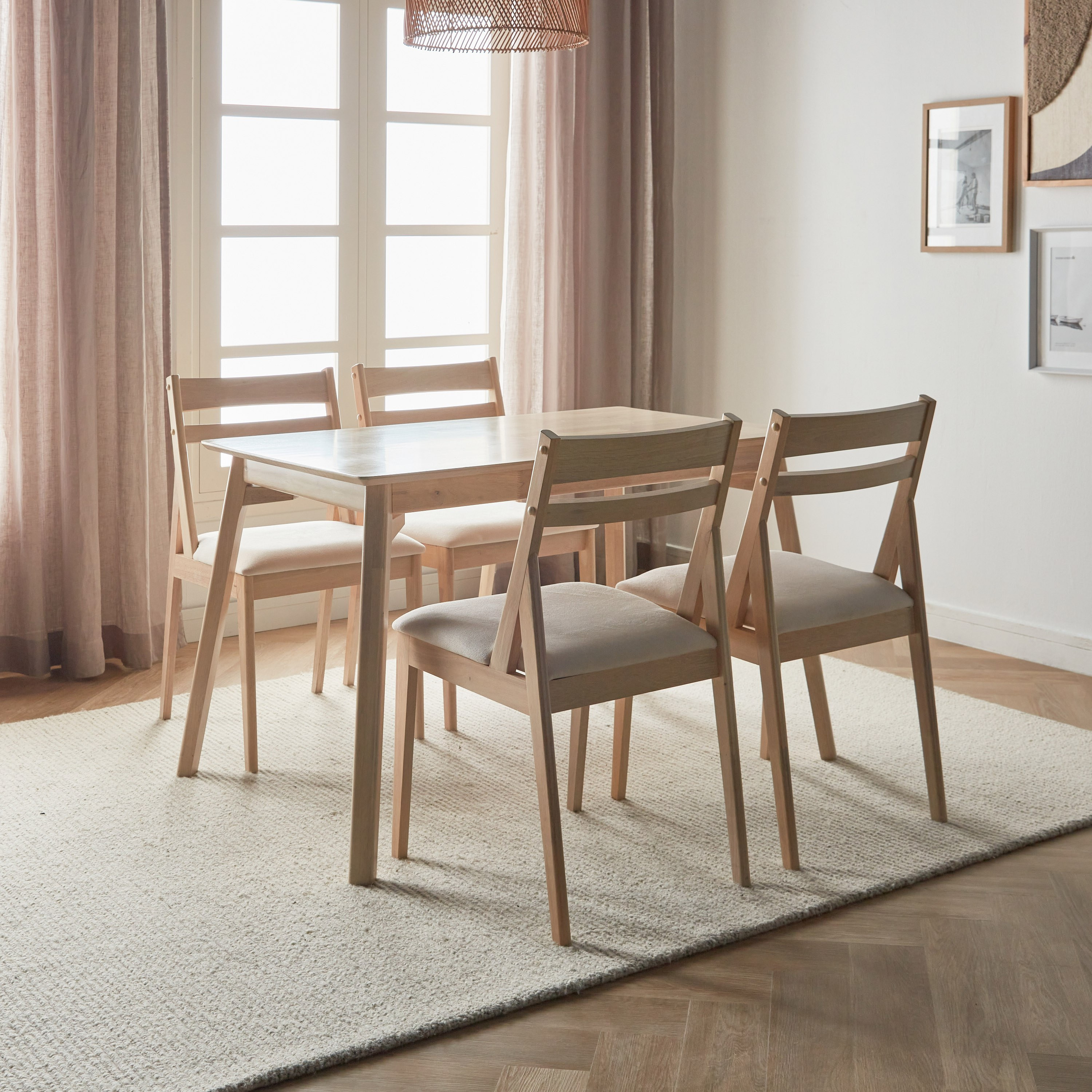 Reflex 4-Seater Dining Set-furniture-diningroom-diningsets-image-2