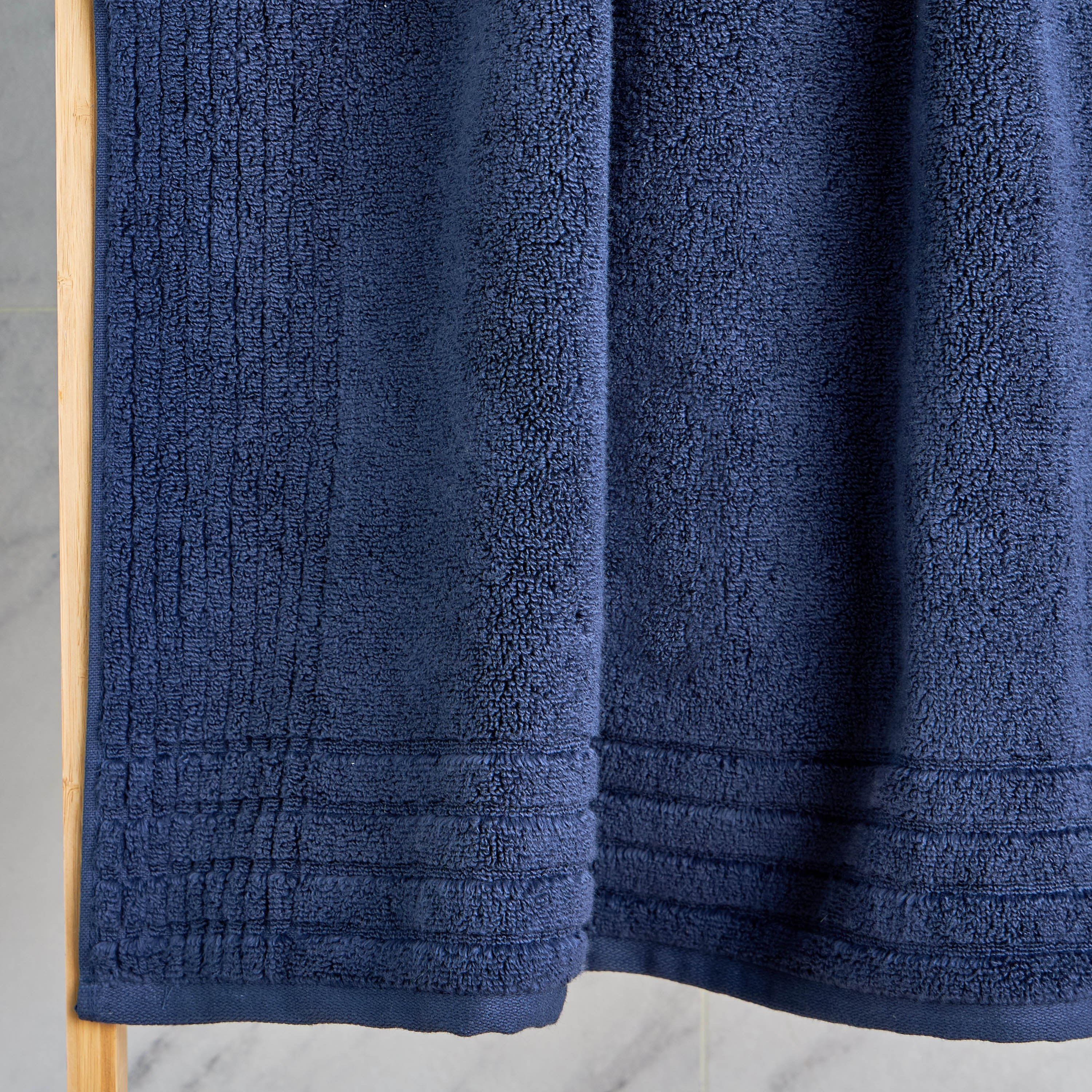 Egyptian 600 GSM Cotton Bath Sheet - 90x150 cm-household-bathandlaundry-bathlinen-towels-image-3