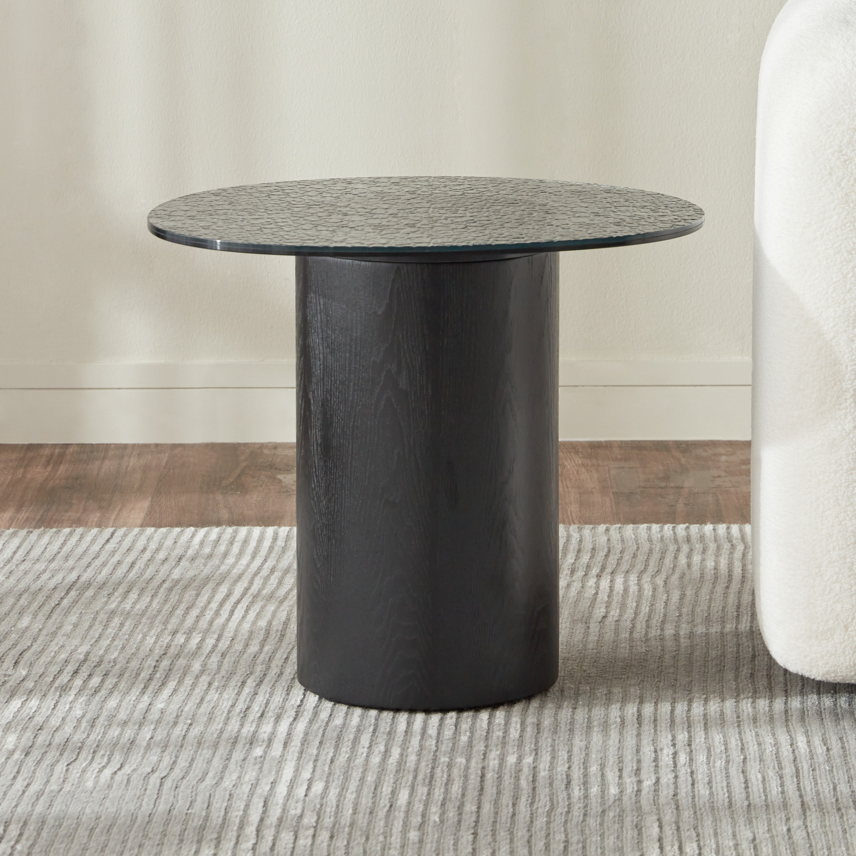 Glass Table Kuwait Shop Mushroom Glass Top Side Table Online | Centrepoint Kuwait