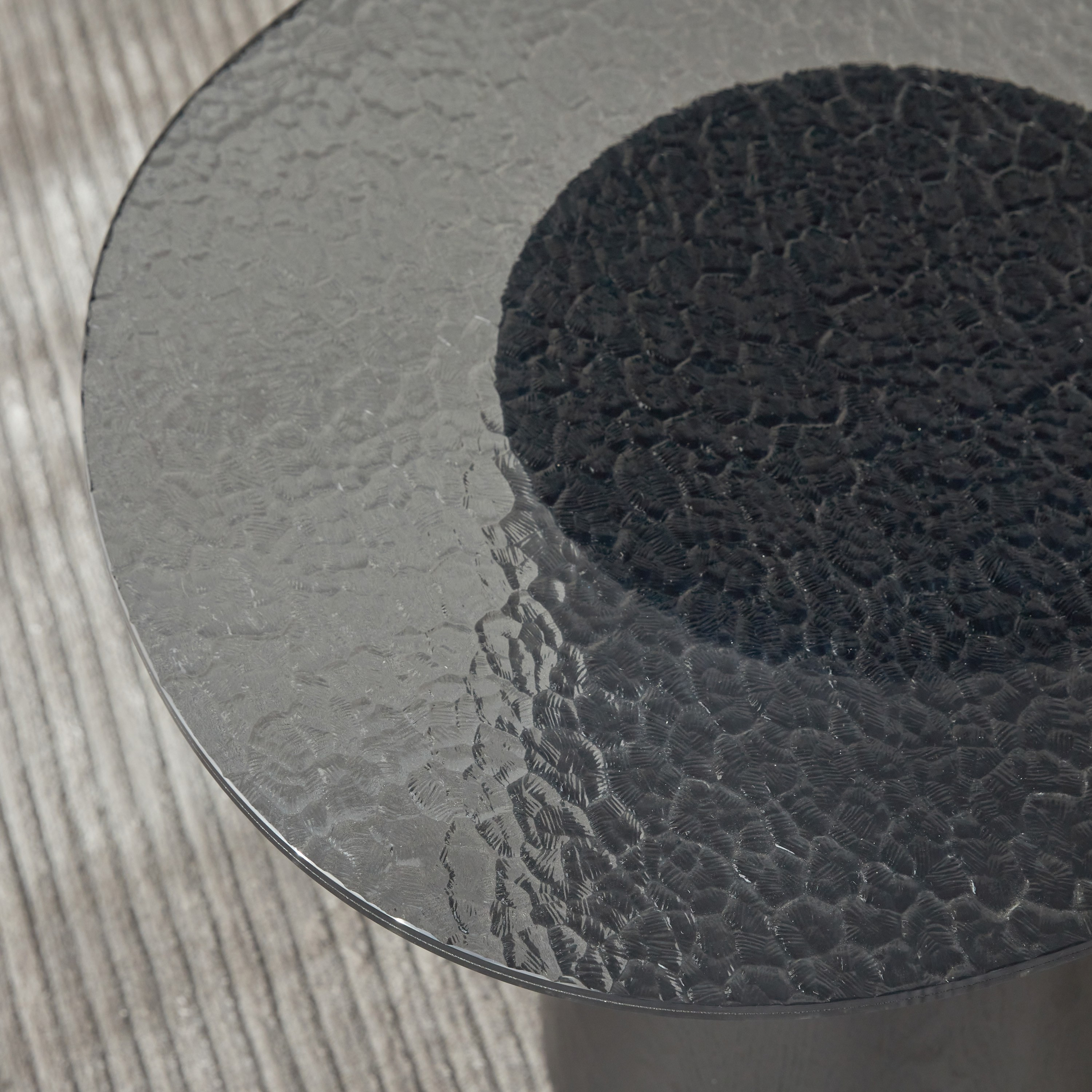 Shop Mushroom Glass Top Side Table Online | Centrepoint Kuwait