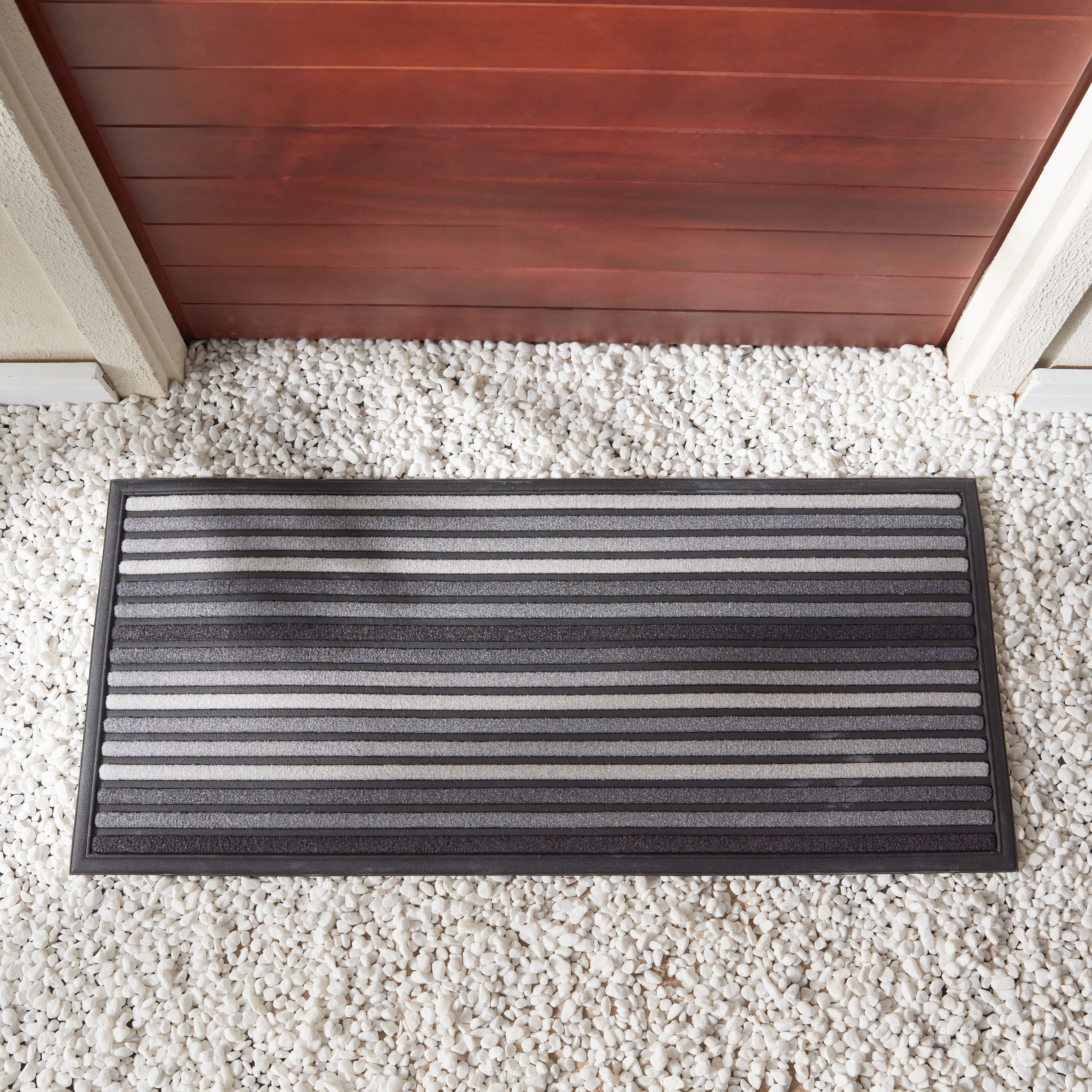 Stripz Doormat - 45x100 cm-household-rugsandcarpets-doormats-image-1