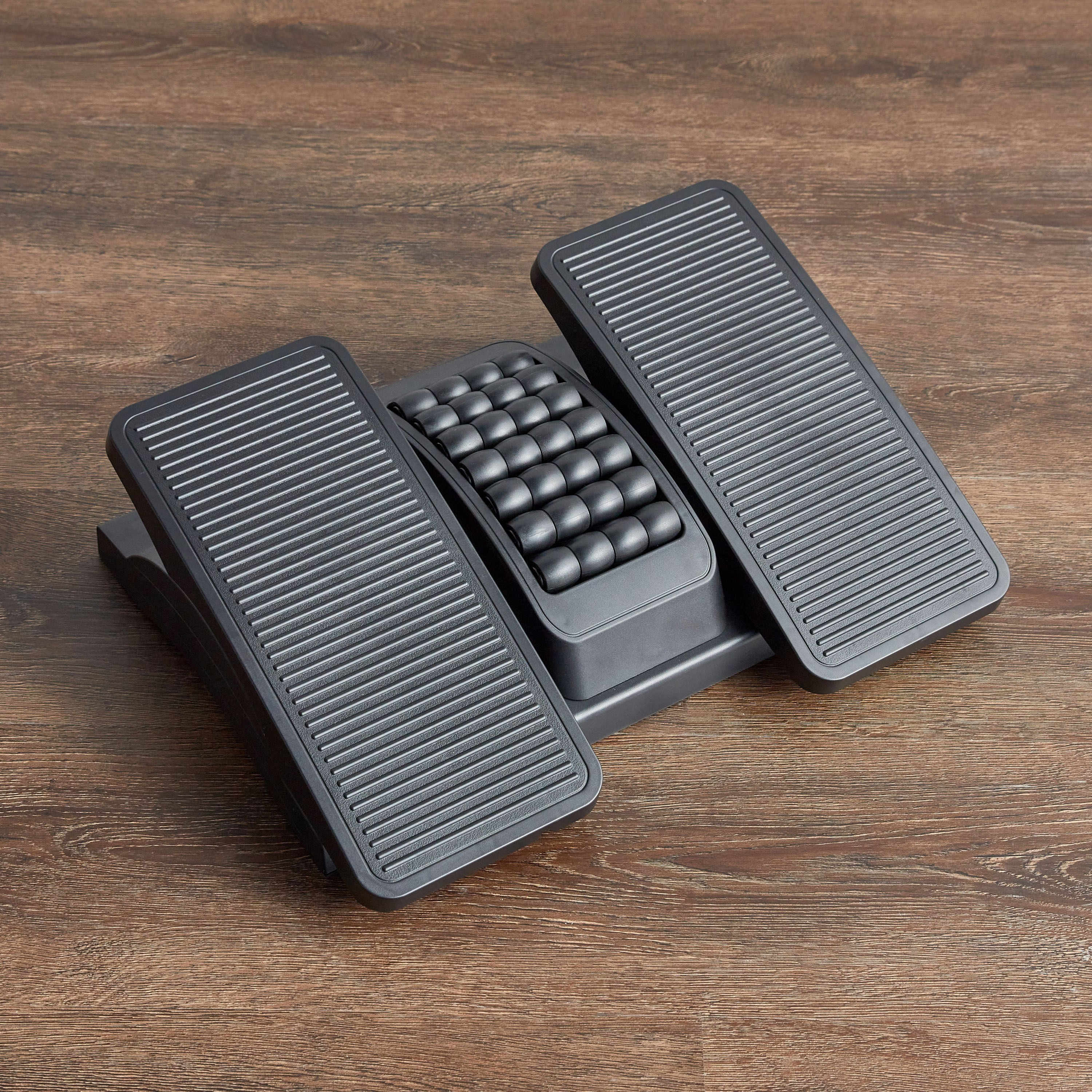 Ciaran Adjustable Footrest with Massage Roller - 32x43 cm