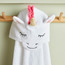Unicorn Hooded Towel - 50x90 cm-babyandkids-nursery-bathessentials-image-3