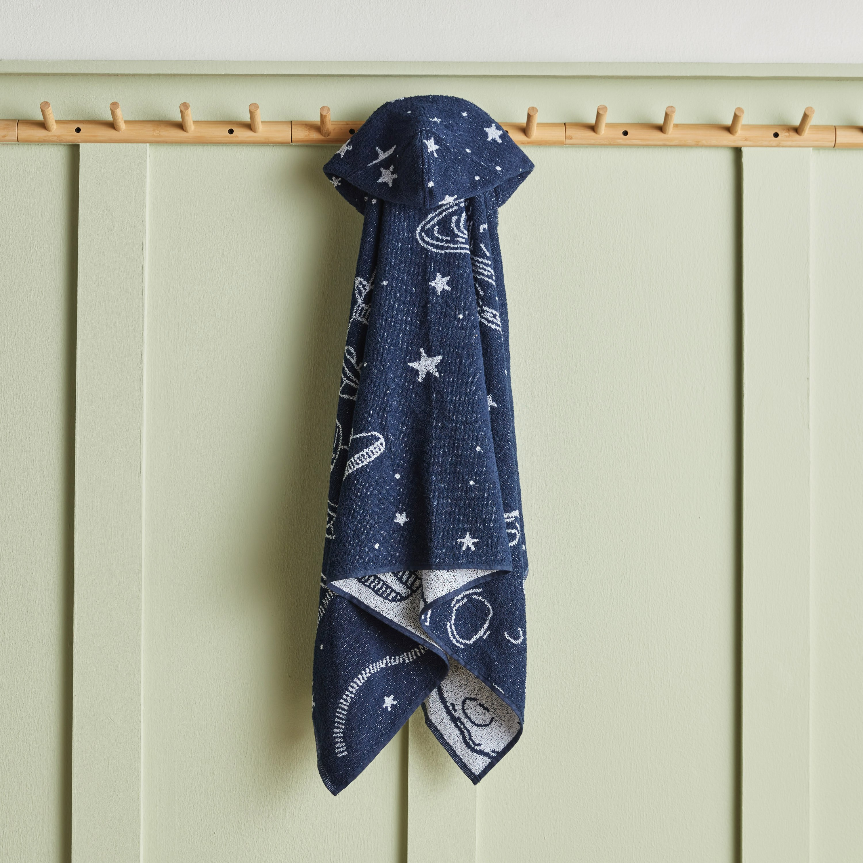 Solar Space Hooded Towel - 50x90 cm