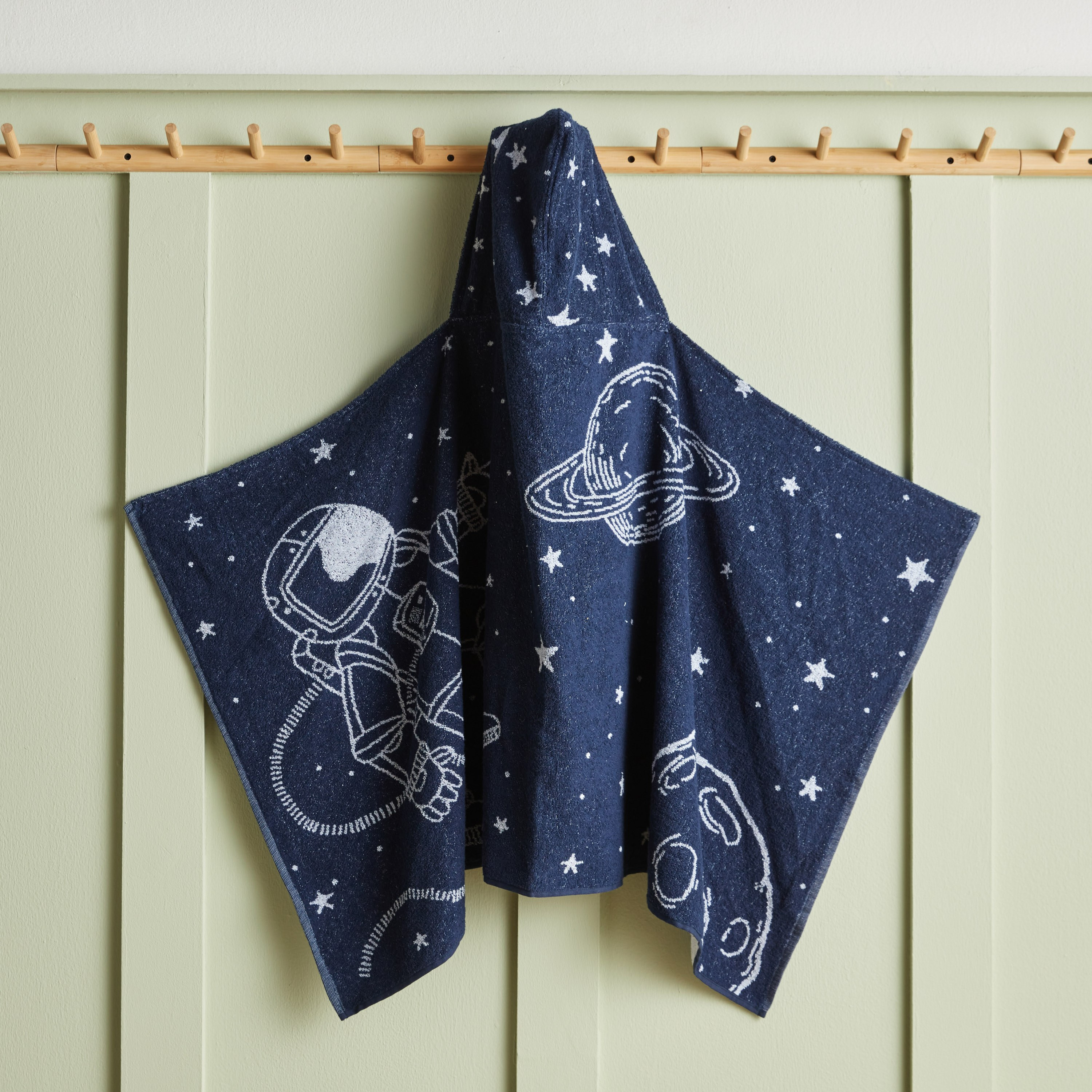 Solar Space Hooded Towel - 50x90 cm-baby-bathandcare-towels-image-5