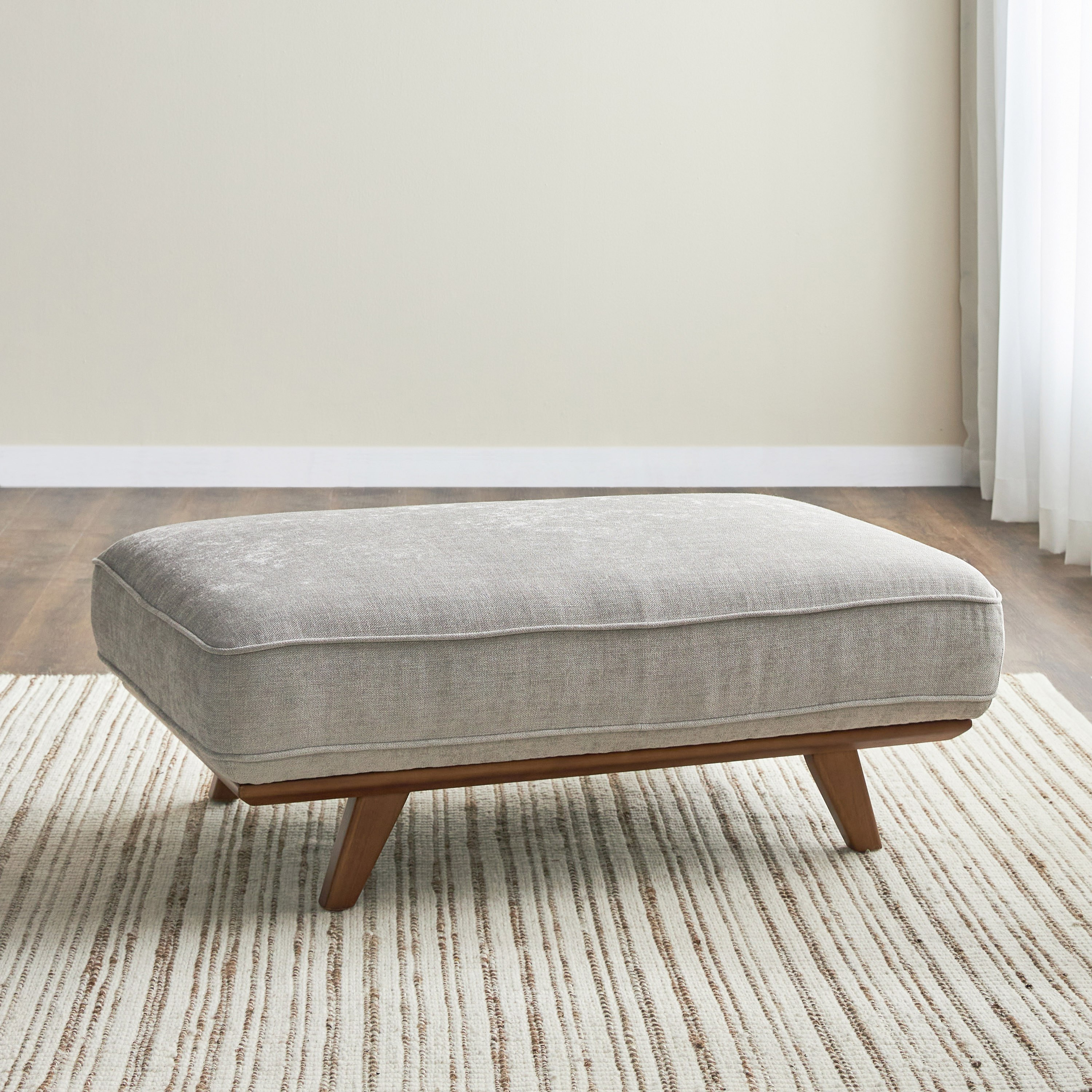 Murano Fabric Ottoman