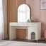 طاولة تزيين بدرجين مع مرآة - جينيلا-babyandkids-roomfurniture-dressersandmirrors-image-7