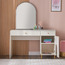 طاولة تزيين بدرجين مع مرآة - جينيلا-babyandkids-roomfurniture-dressersandmirrors-image-5