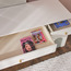 طاولة تزيين بدرجين مع مرآة - جينيلا-babyandkids-roomfurniture-dressersandmirrors-image-4