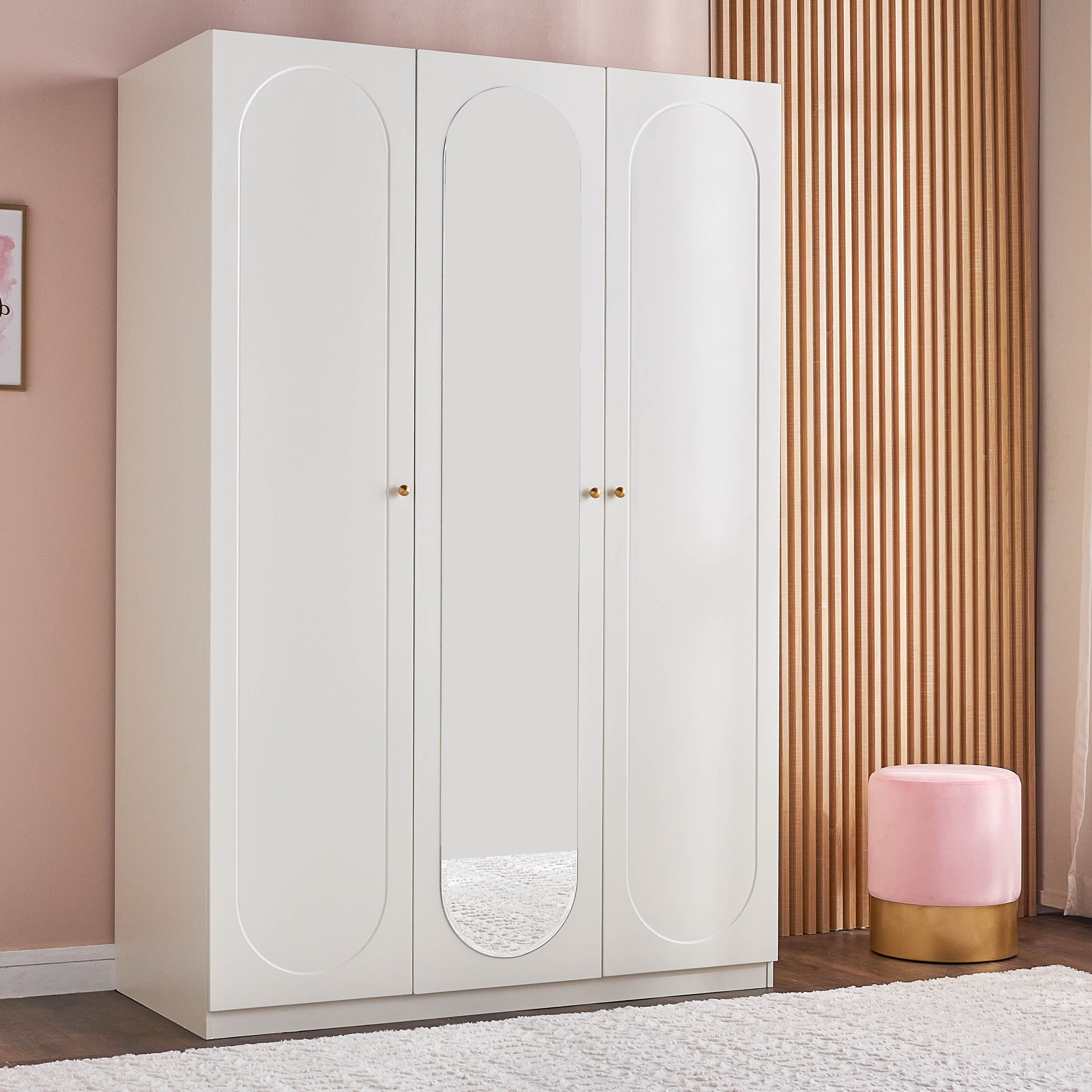 Ginella 3-Door Wardrobe