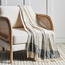 Ascott Stripes Cotton Throw - 130x170 cm-household-bedding-blankets-image-1