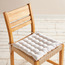Windsor Chair Pad with Tie Backs - 40x40 cm-household-cushionsandthrows-chairpads-image-1