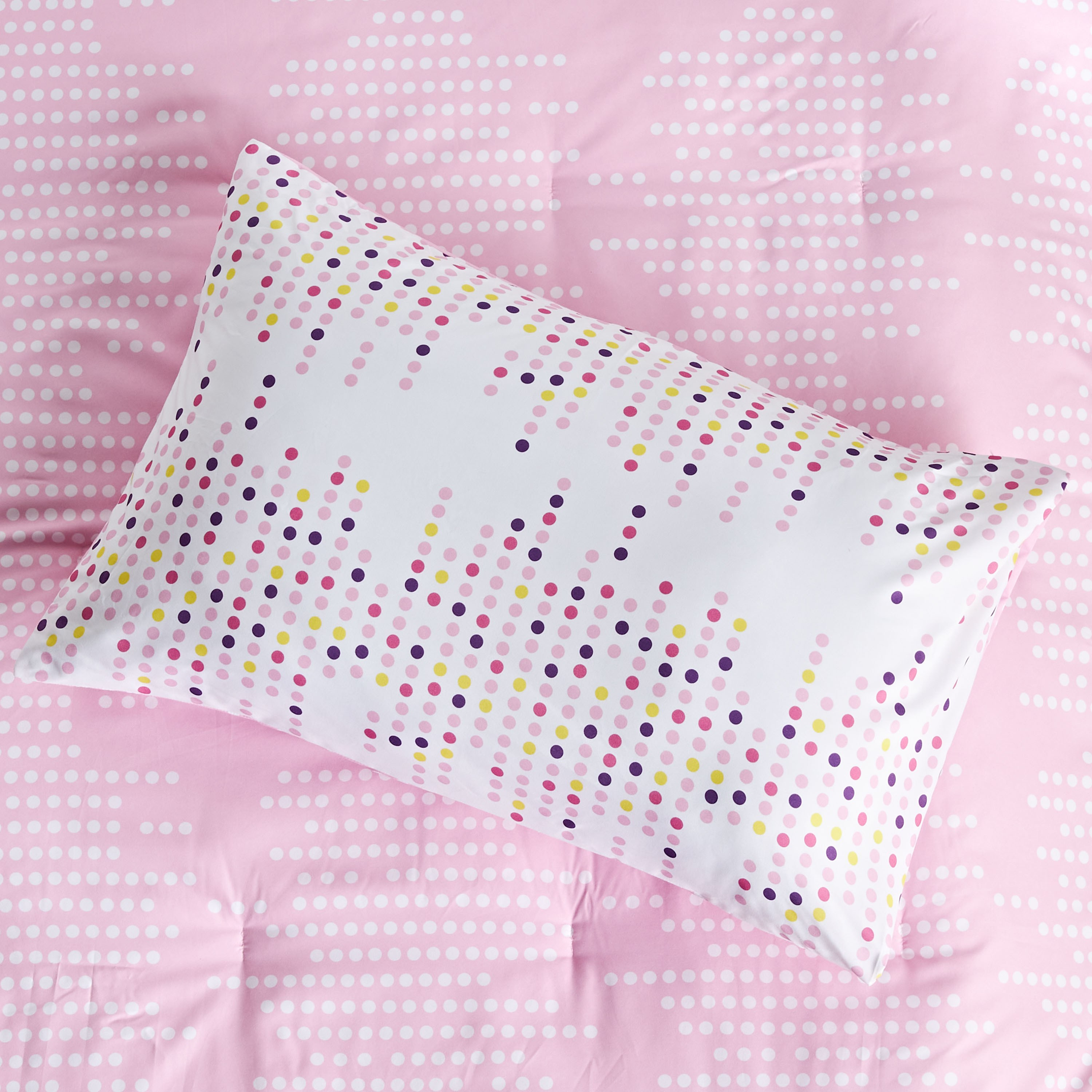 Jiggle Dots 2-Piece Single Reversible Comforter Set - 135x220 cm-babyandkids-beddingandwindows-bedding-comforters-image-4