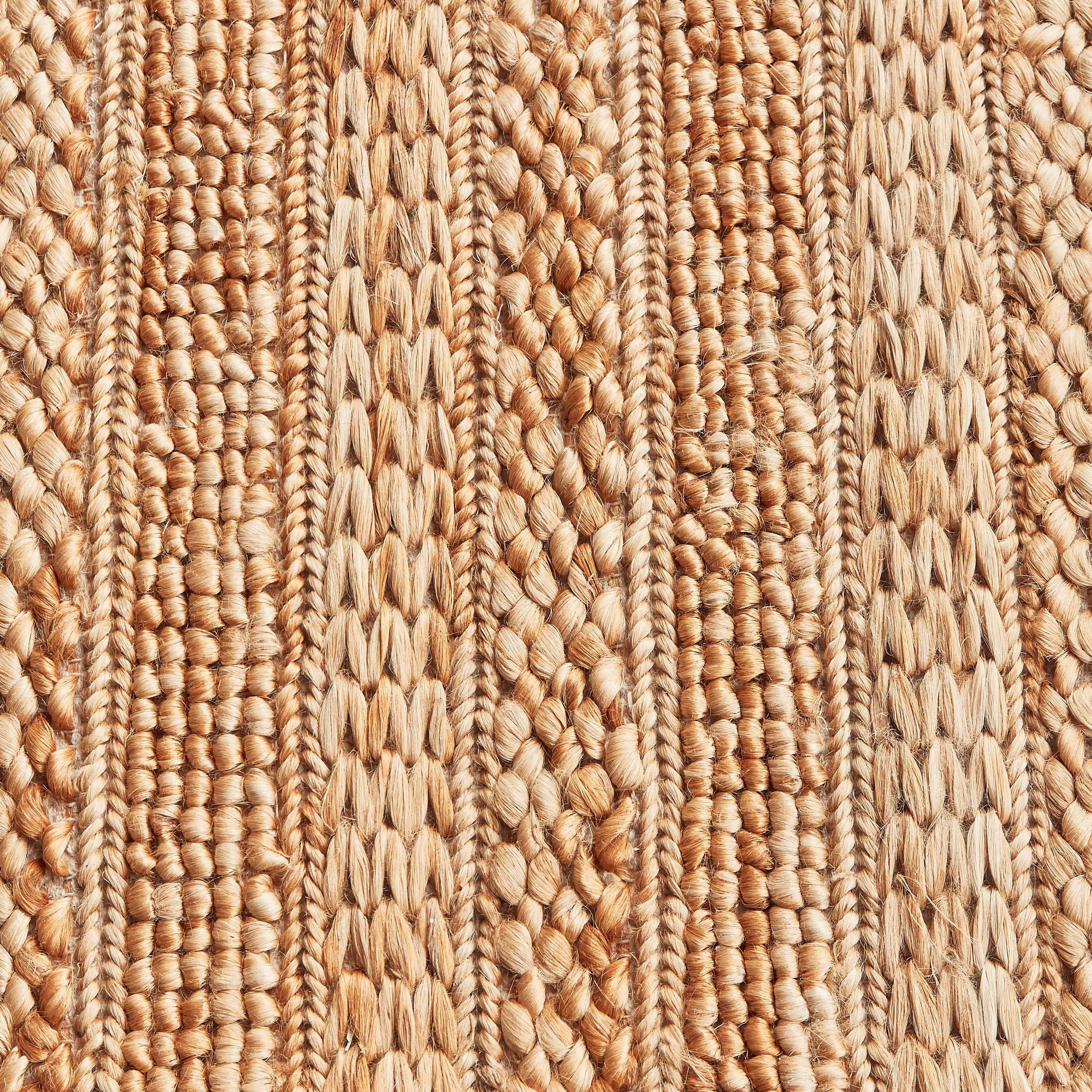 سجادة جوت منسوجة يدويًا - كروس ويف - 250x360 سم-household-rugsandcarpets-rugs-image-4