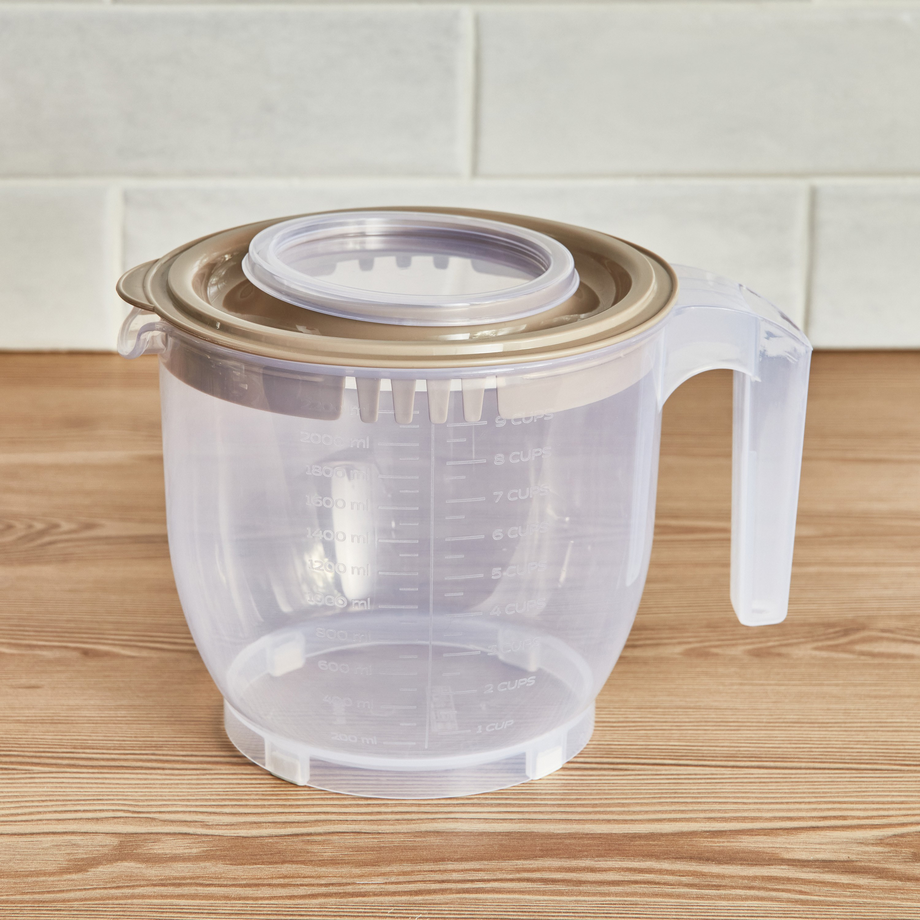 Hayes Measuring Cup with Lid - 2.2 L-household-kitchen-bakeware-bakingtoolsandaccessories-image-1