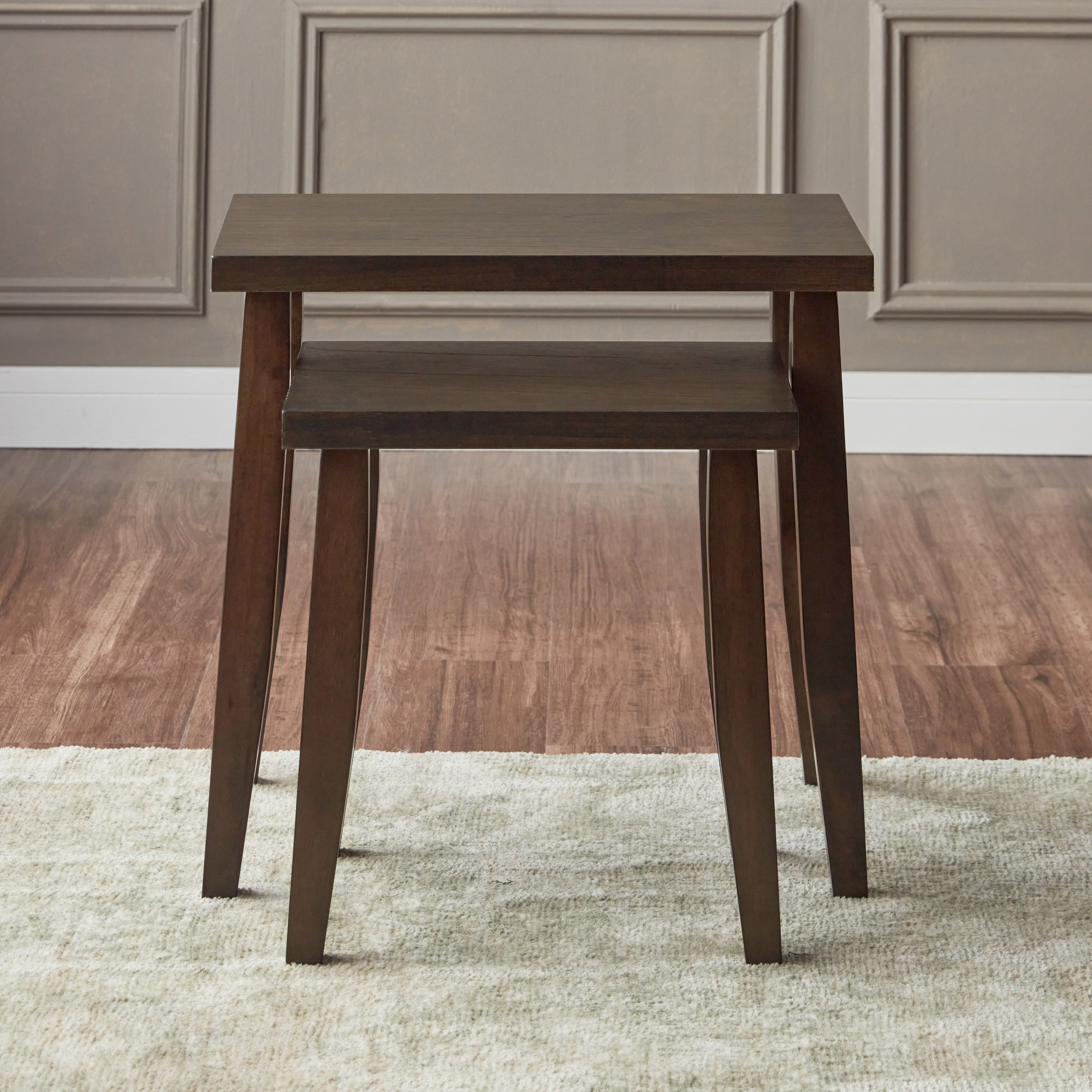 Atlanta Wooden Top Nesting Tables - Set of 2-furniture-livingroom-nestoftables-image-2