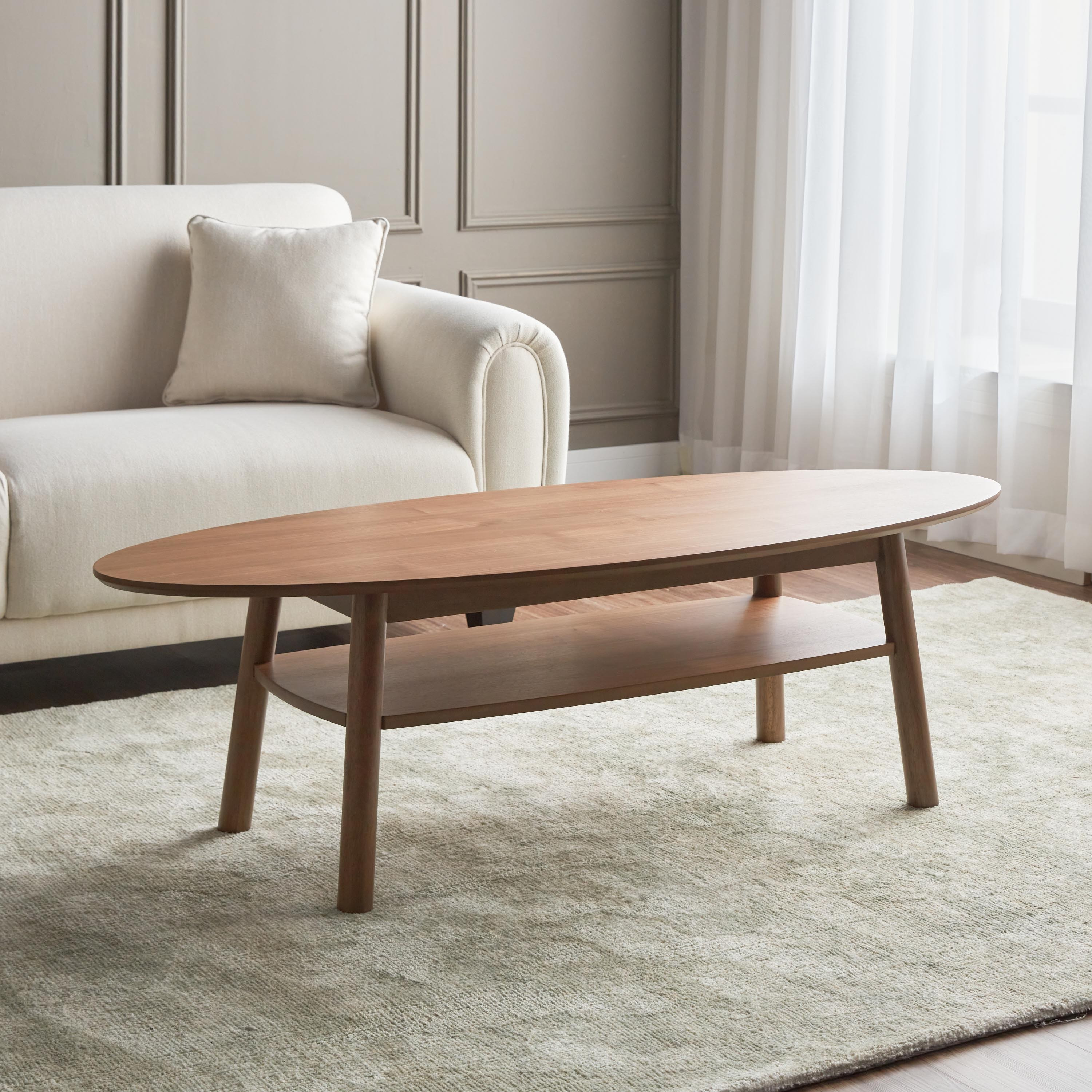 Olive wood store coffee table