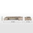 Davis 5-Seater Fabric Left Corner Sofa Bed with Electric Recliner-furniture-sofaandseating-cornersofas-image-16