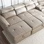 Davis 5-Seater Fabric Left Corner Sofa Bed with Electric Recliner-furniture-sofaandseating-cornersofas-image-7