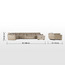 Davis 5-Seater Fabric Right Corner Sofa Bed with Electric Recliner-furniture-sofaandseating-cornersofas-image-16