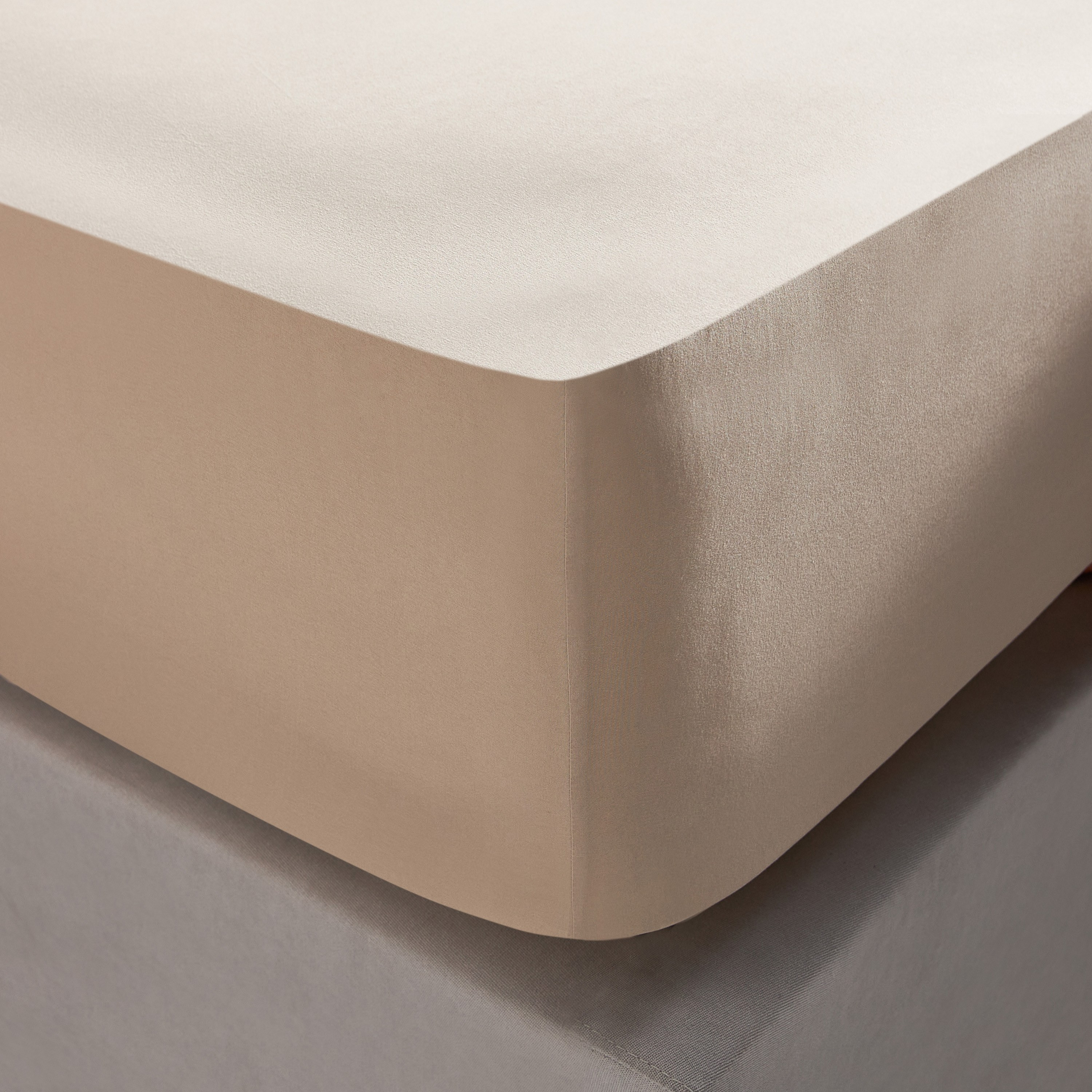 Amphora Double Fitted Sheet - 120x200 cm-household-bedding-sheetsandpillowcases-fittedsheets-image-1