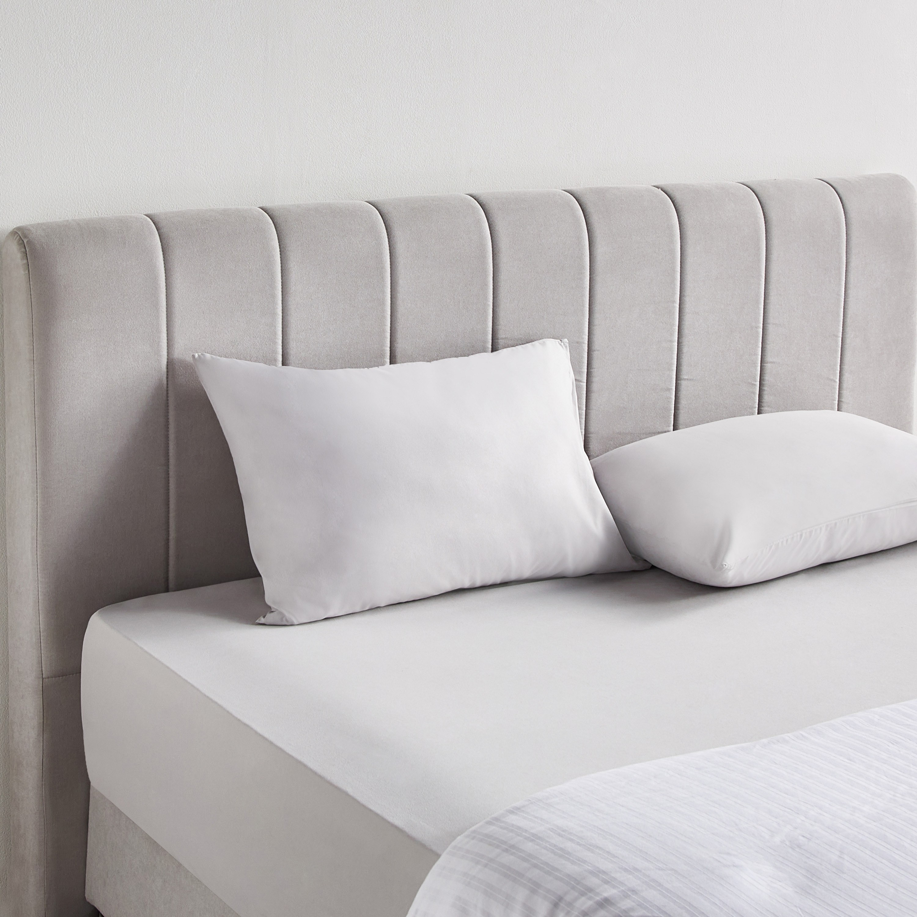 Amphora Double Fitted Sheet - 120x200 cm-household-bedding-sheetsandpillowcases-fittedsheets-image-2