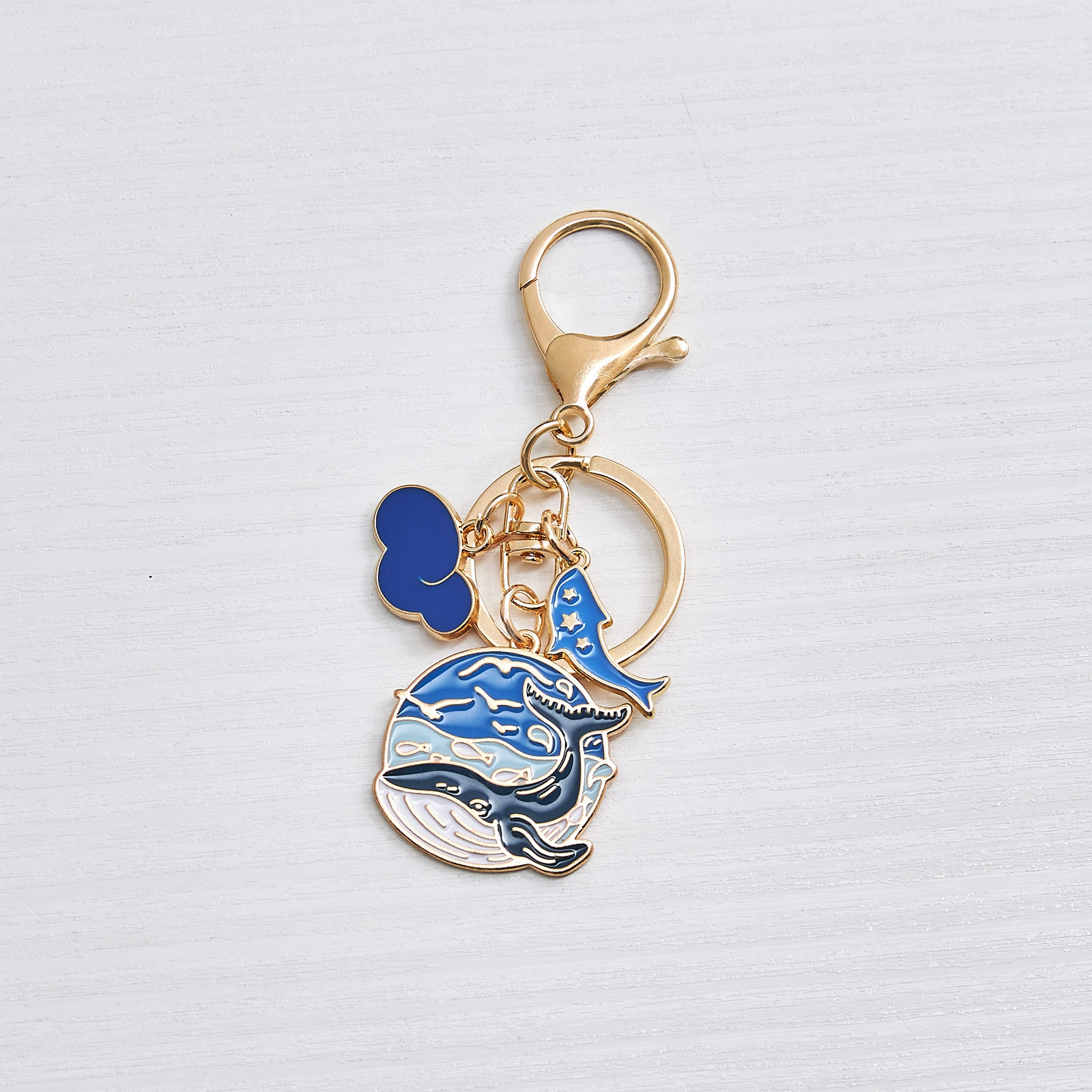 Sea Dolphin Keychain - 9 cm-babyandkids-schoolessentials-stationery-image-1