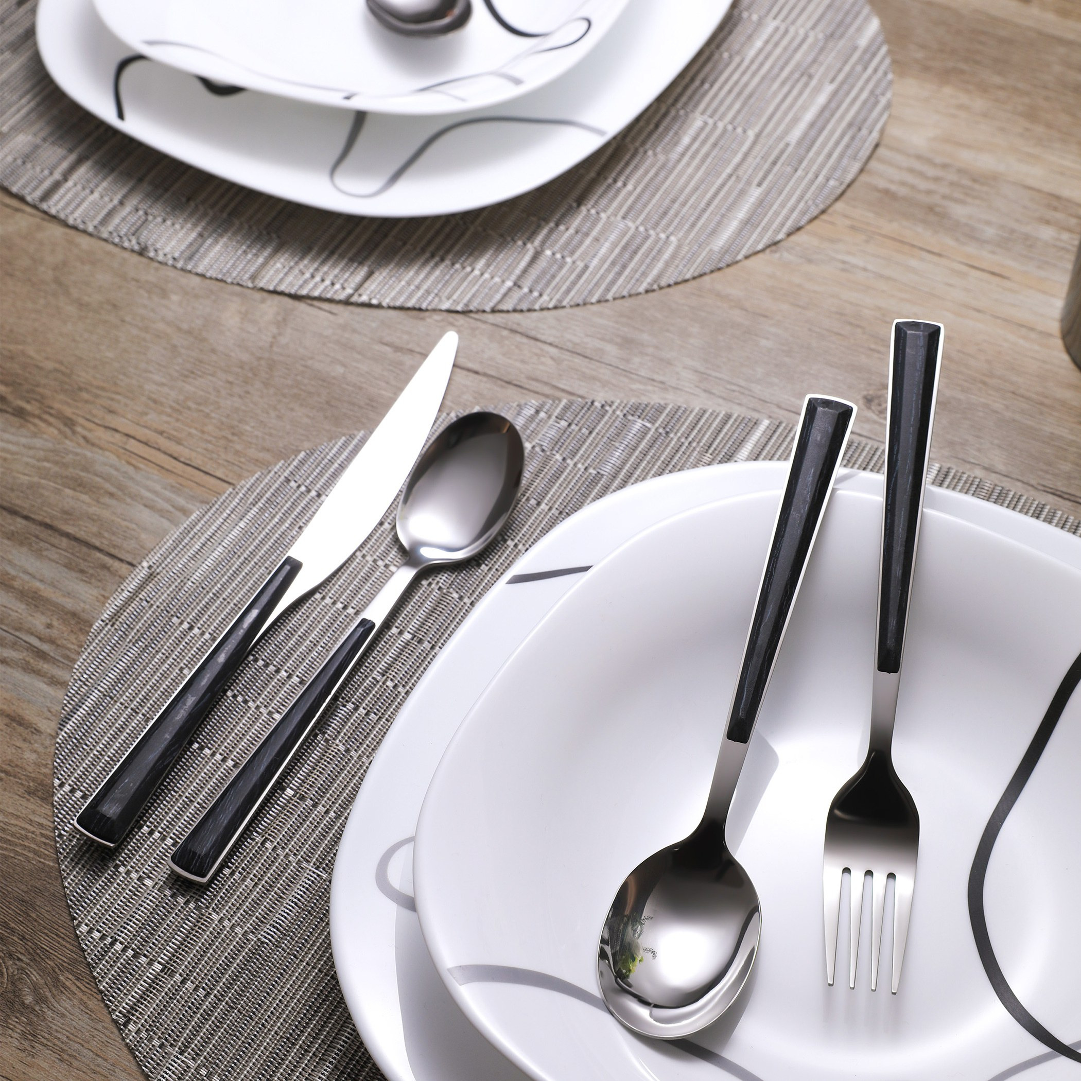 Woodie 16-Piece Cutlery Set - Serves 4-household-dining-cutlery-cutlerysets-image-3