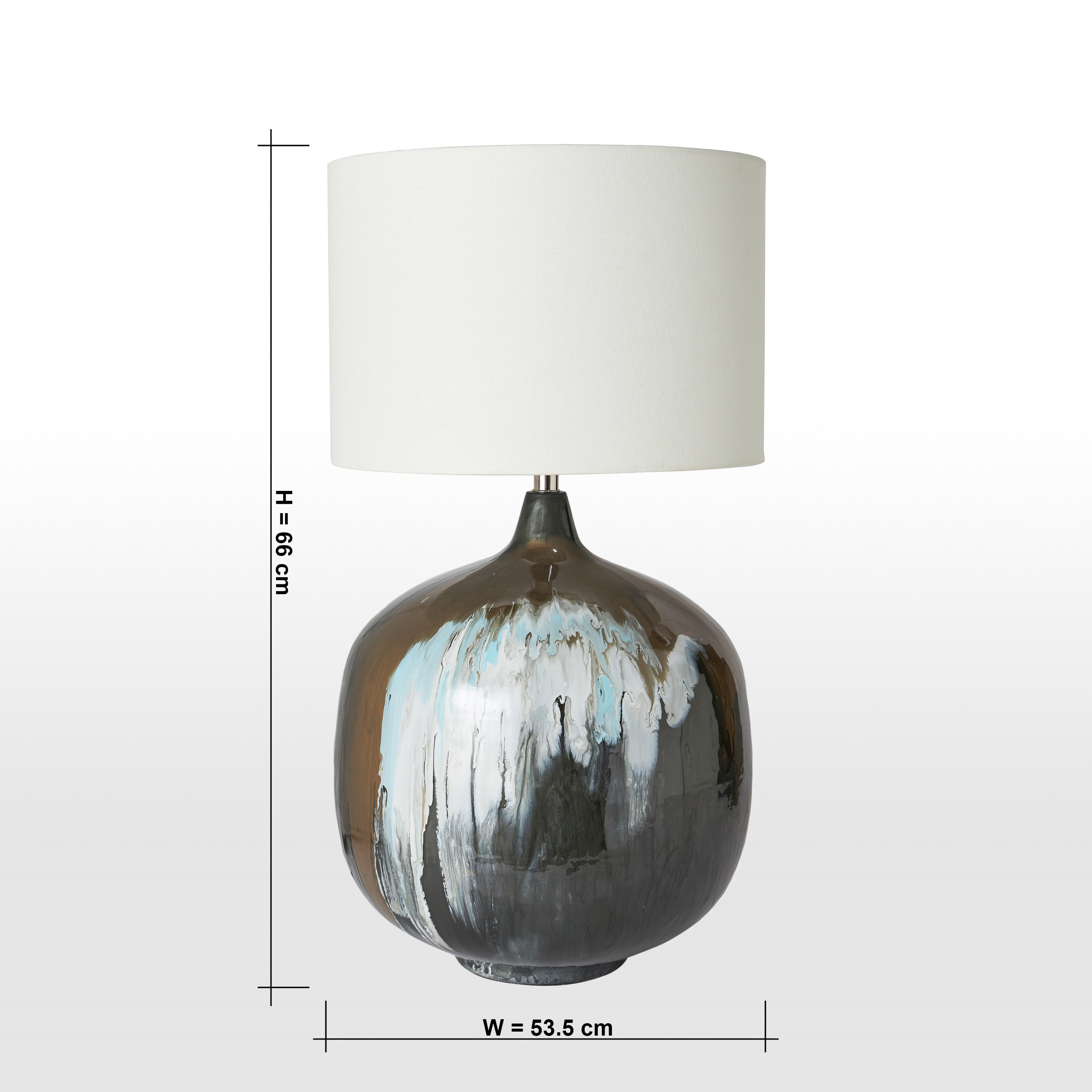 Lucy Metal Table Lamp - 66 cm-household-lighting-tableanddesklamps-image-5