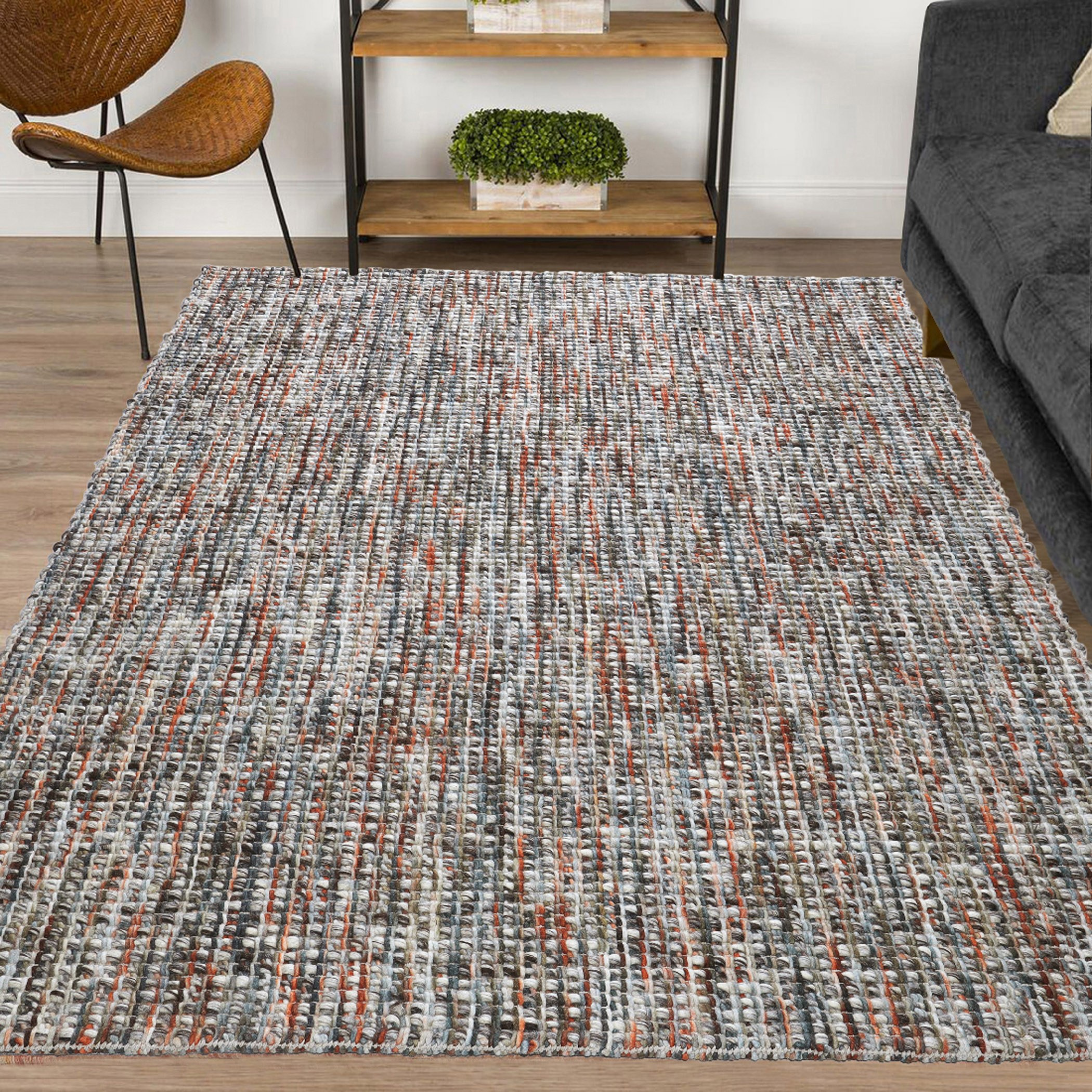 Shop Aura Woollen Handwoven Rug 240x300 cm Online Home Centre UAE