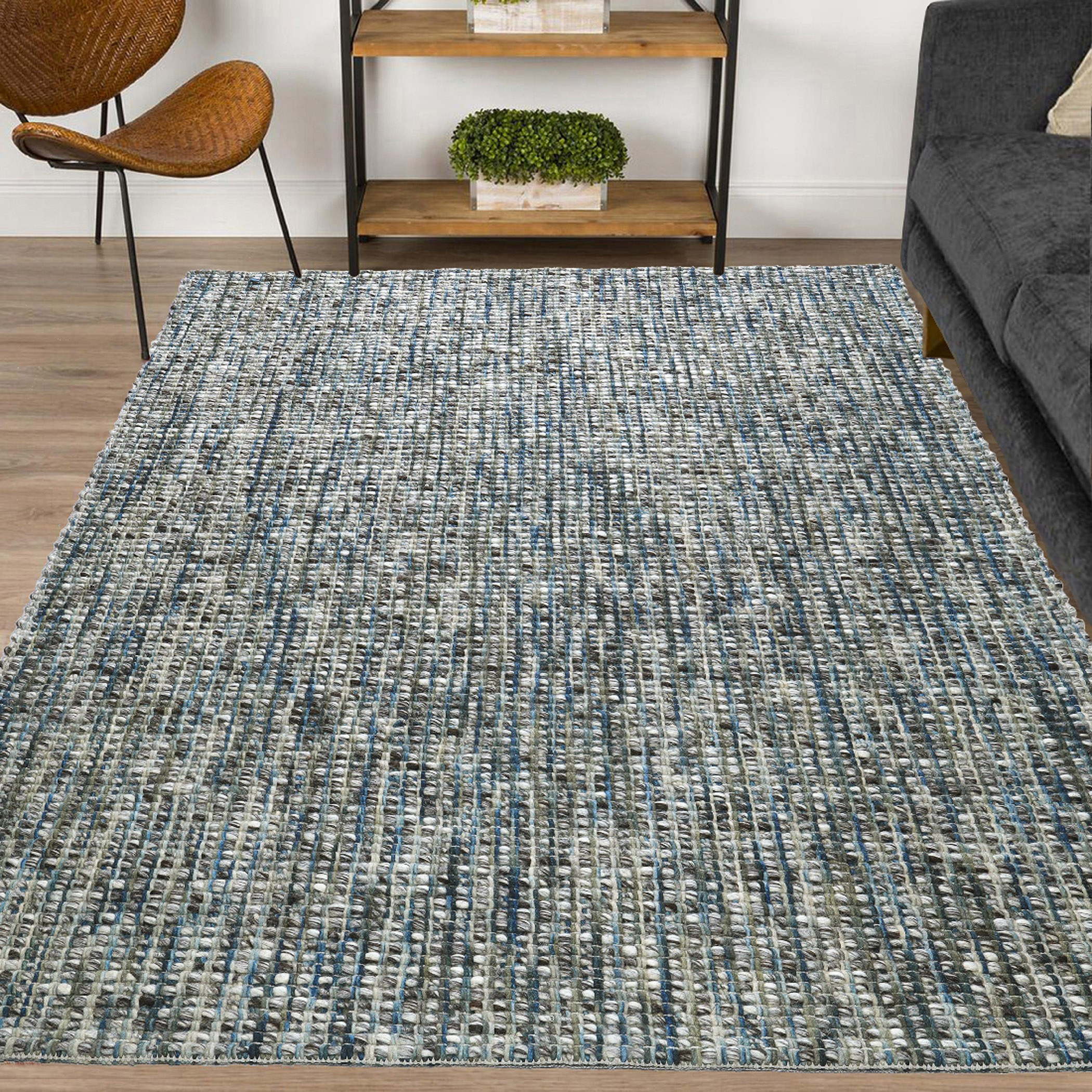 Shop Aura Woollen Handwoven Rug 200x290 cm Online Home Centre UAE