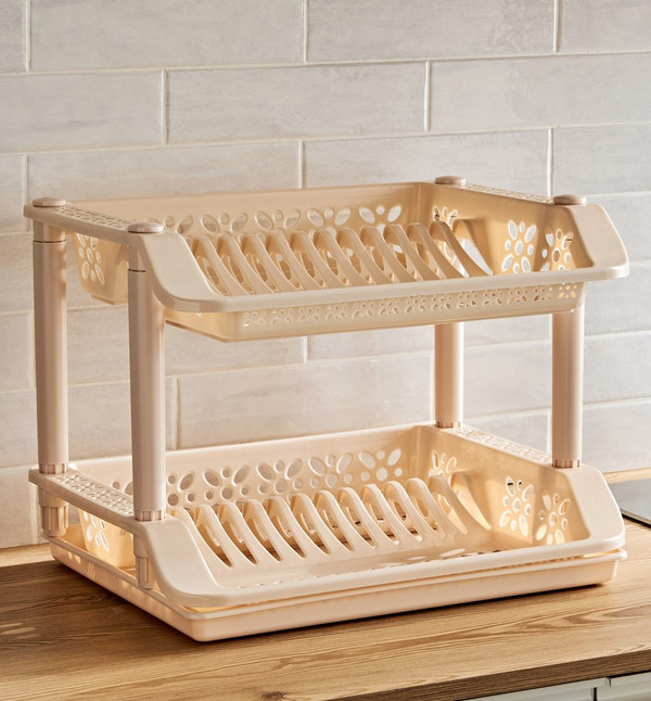 Shop Layla 2-Tier Dish Rack | Home Centre UAE