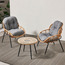 Dorian 2-Seater Glass Top Tea Set-furniture-outdoor-diningfurniture-image-1