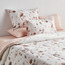 Floret Floral Print 6-Piece Full Comforter and Sheet Set - 160x240 cm-household-bedding-comfortersandbedspreads-bedinabag-image-1