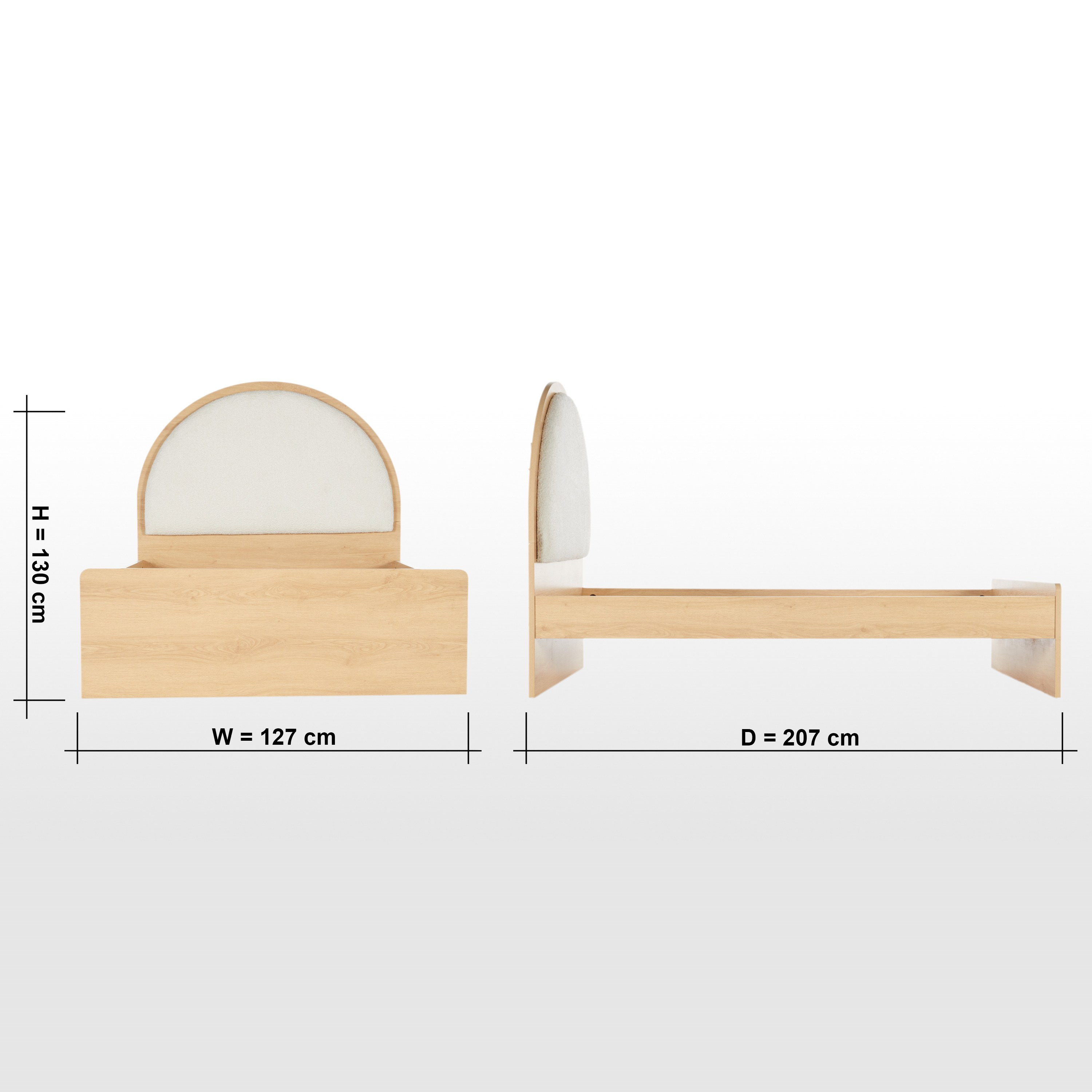 Noah Single Bed - 120x200 cm-babyandkids-kidsbeds-singlebeds-image-7