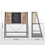Devin Study Desk with Hutch and Magnetic Pegboard-babyandkids-roomfurniture-studydesks-image-7