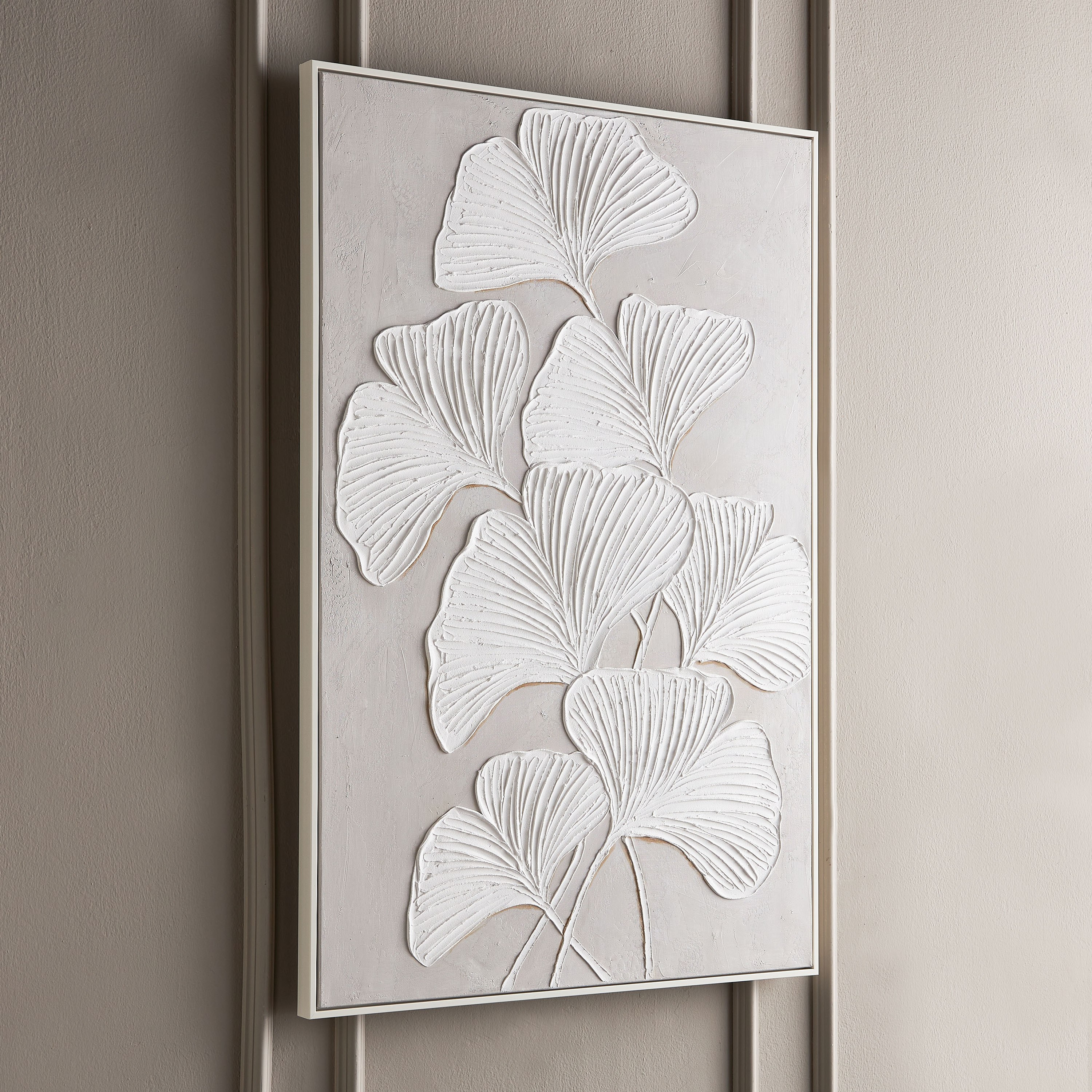 Nala Handpainted Framed Canvas Wall Art - 80x120 cm-household-walldecorandmirrors-wallart-image-2