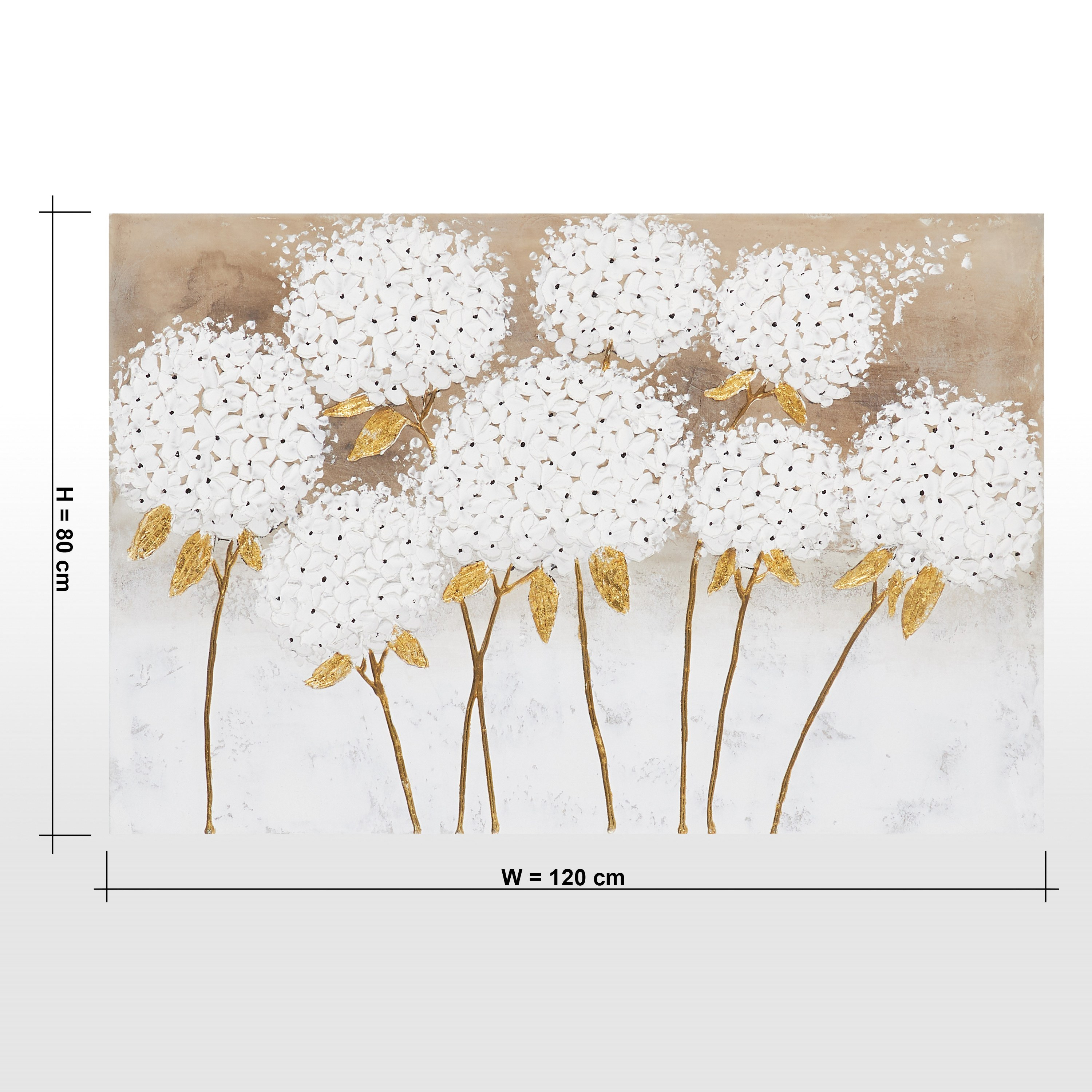 Braima Unframed Hand Painted Canvas Wall Art - 120x80 cm-household-walldecorandmirrors-wallart-image-4
