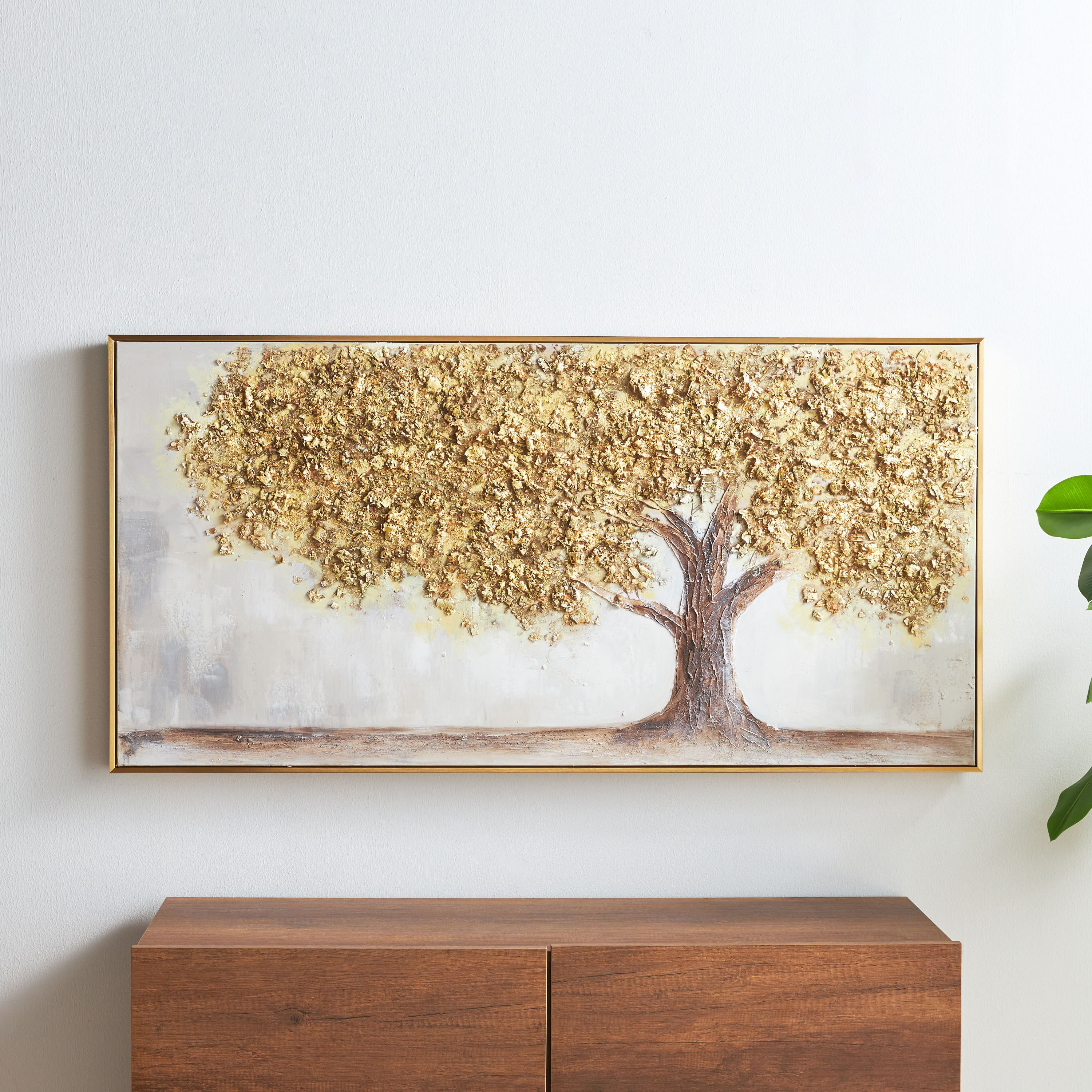 Lise Handpainted Framed Canvas Wall Art - 140x70 cm-household-walldecorandmirrors-wallart-image-1